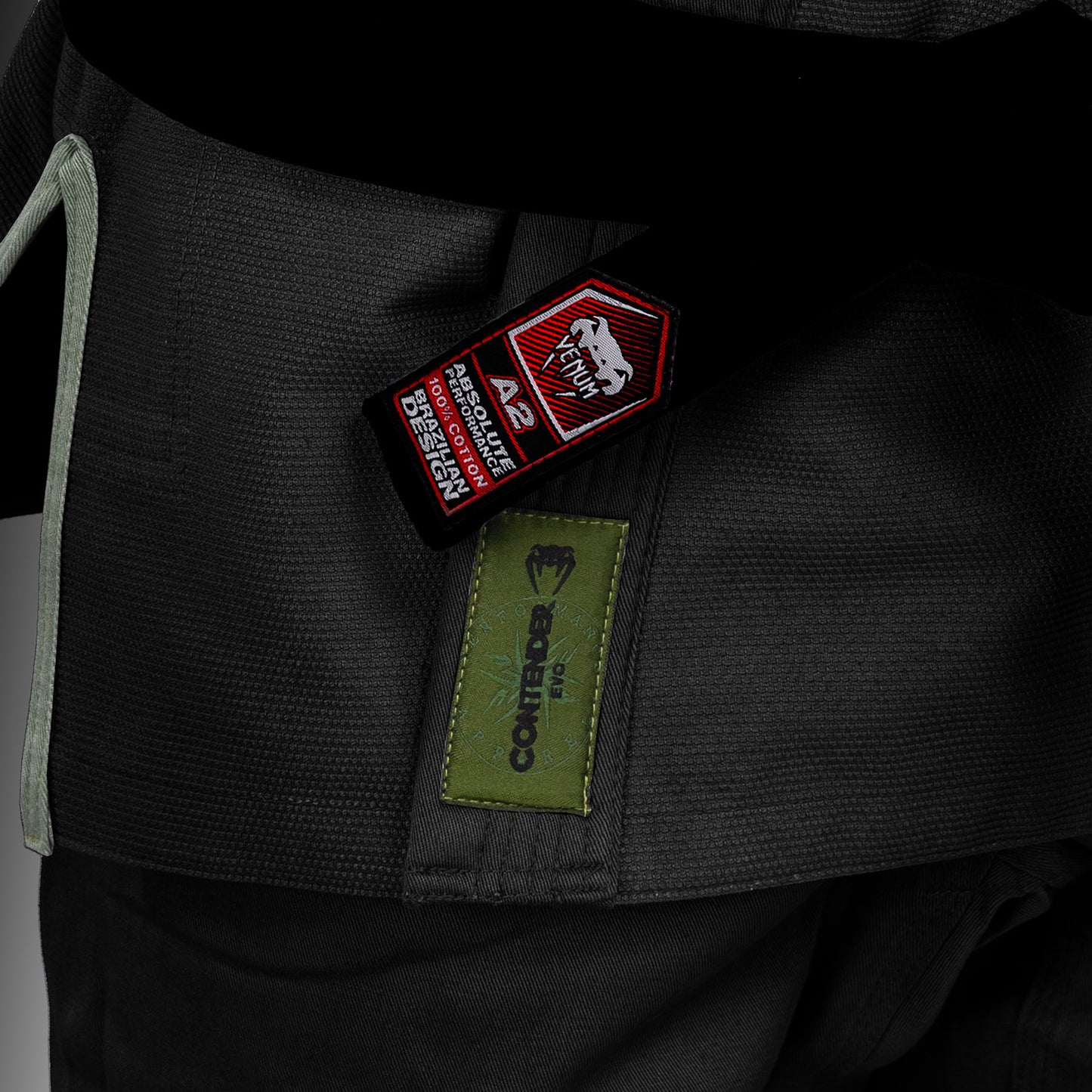 Venum Contender Evo 2.0 Gi Brazilian Jiu Jitsu - Nero