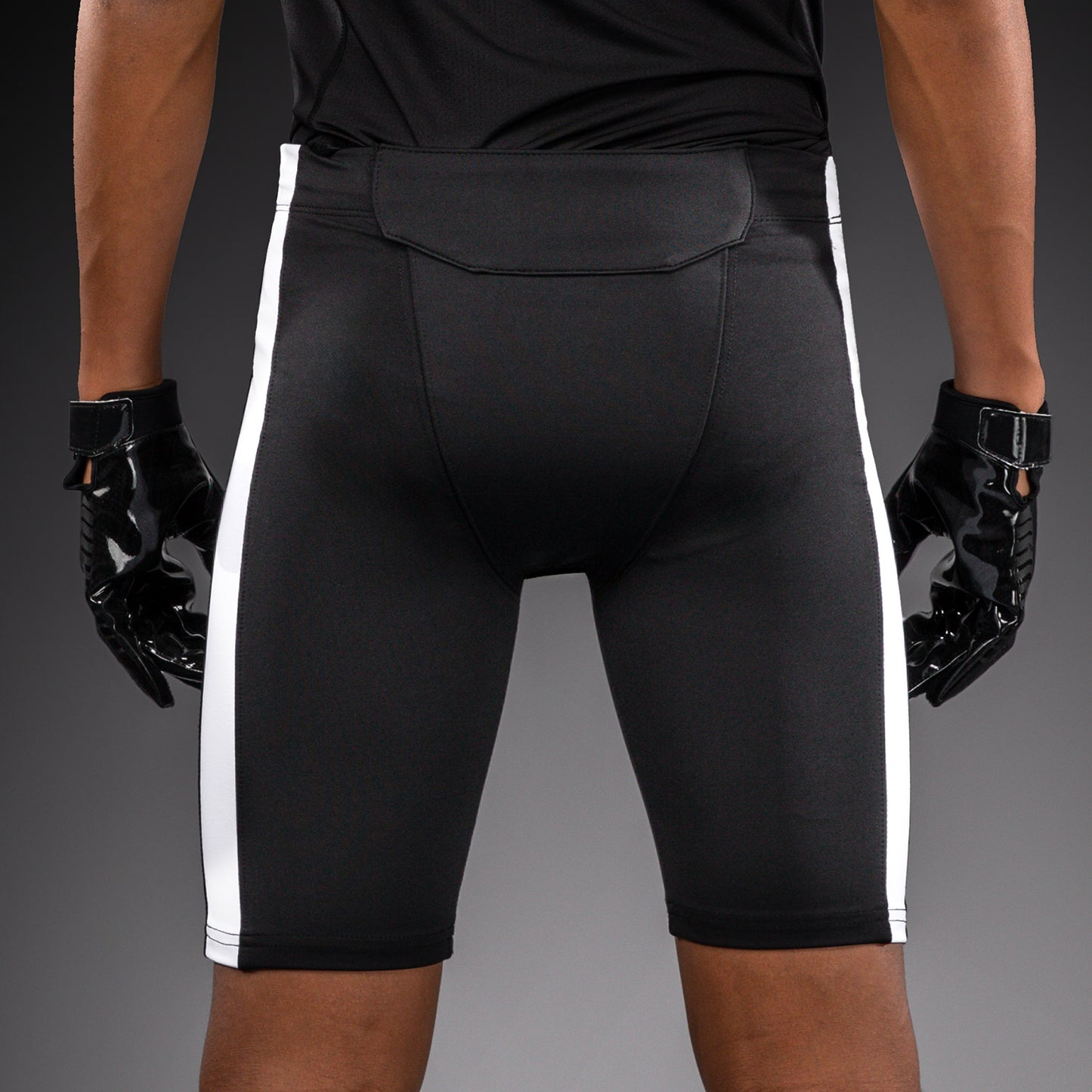 Venum Elite Football Pantaloncini a Compressione da Calcio per Bambini - Nero