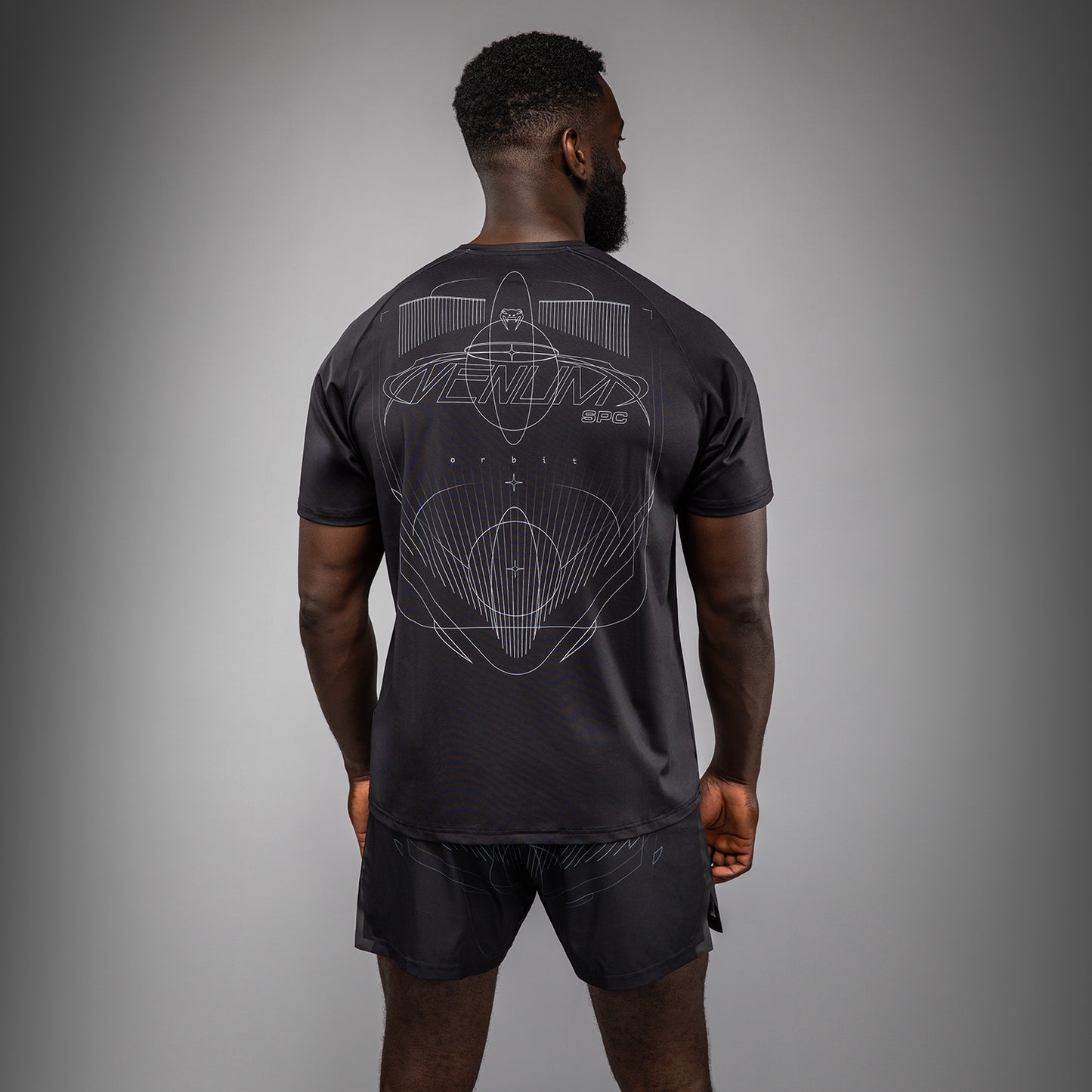 Venum Eclipse Dry-Tech T-Shirt – Nero/Argento
