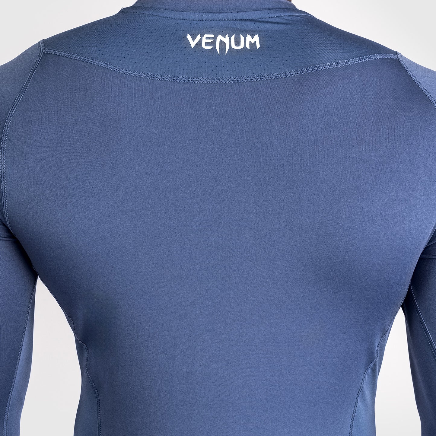 Venum Attack Rashguard a Maniche Lunghe da Uomo - Blu navy