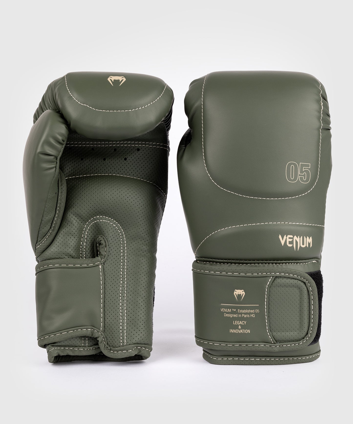Venum Impact Evo Guanti da Boxe - Verde Militare