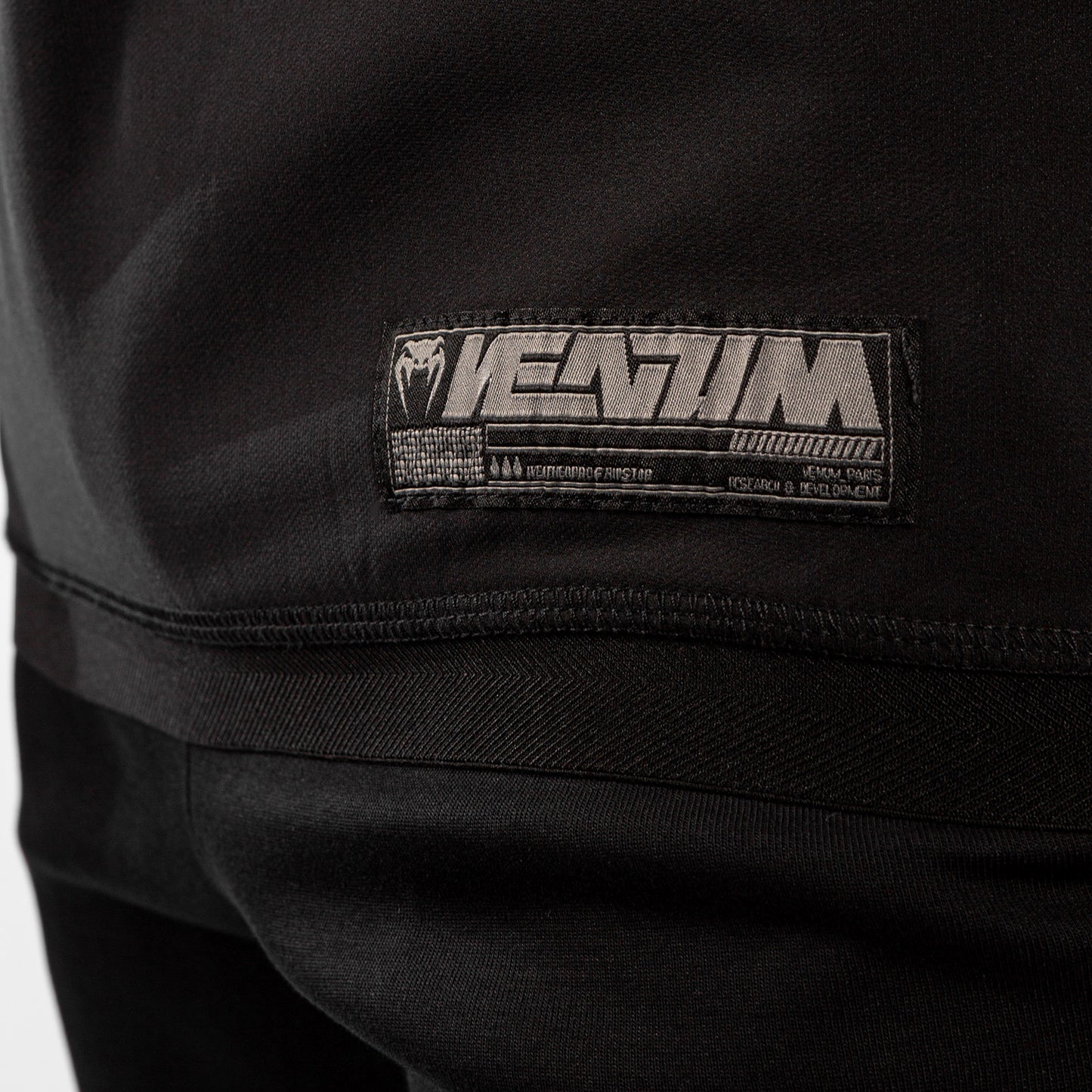 Felpa con cappuccio Venum Laser XT - Nero/Nero