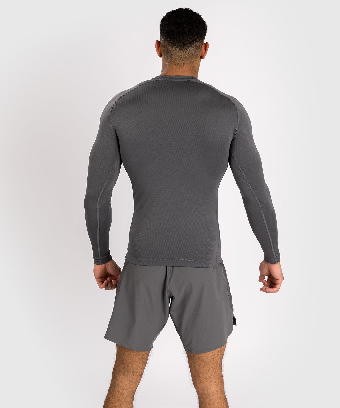 Venum Contender Rashguard a maniche lunghe da uomo - Grigio