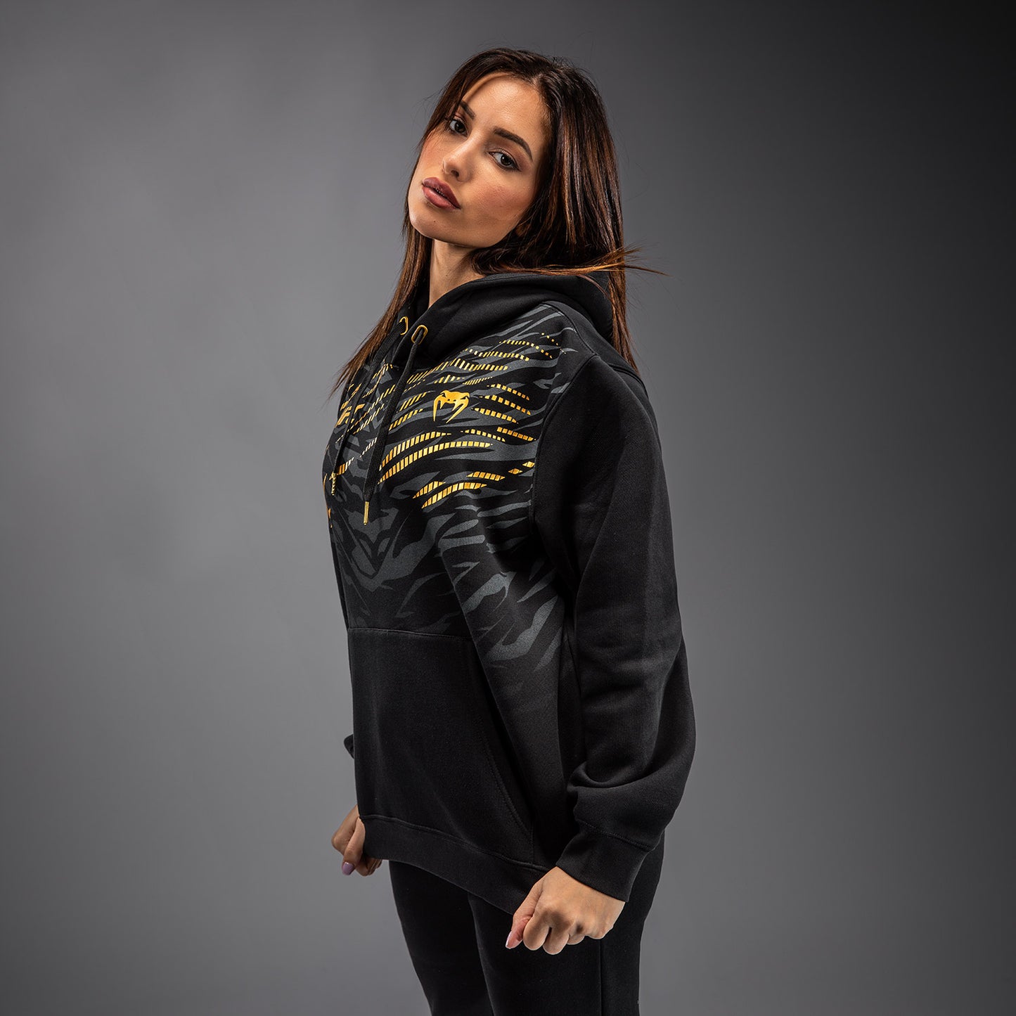 UFC Fusion by Venum Replica Felpa con Cappuccio per Donna - Champion