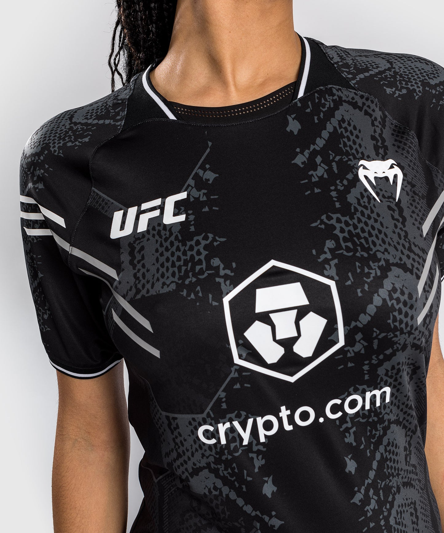 UFC Adrenaline by Venum Authentic Fight Night Maglia Walkout da Donna - Nero