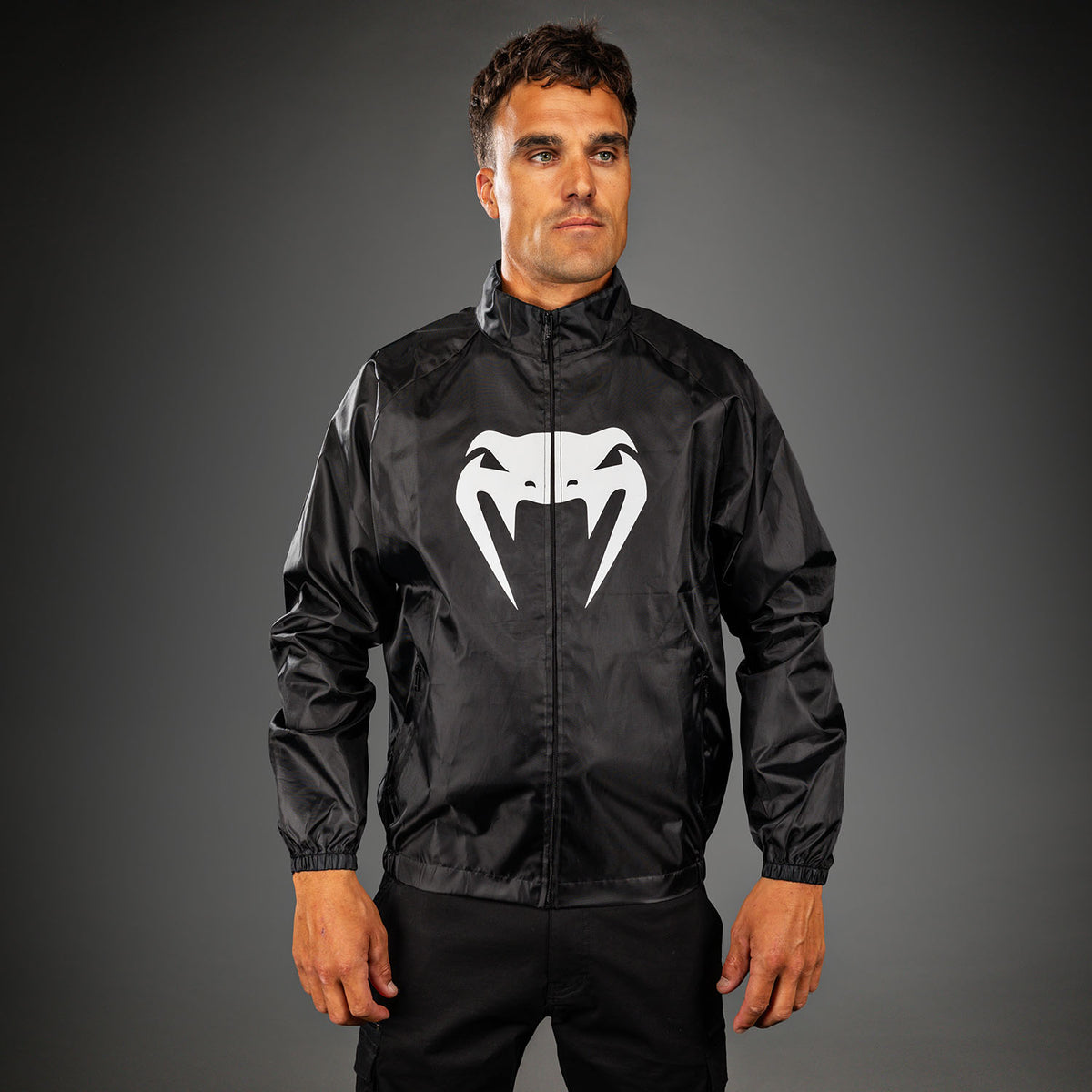 Venum MX Basics Giacca da allenamento - Nero/Bianco