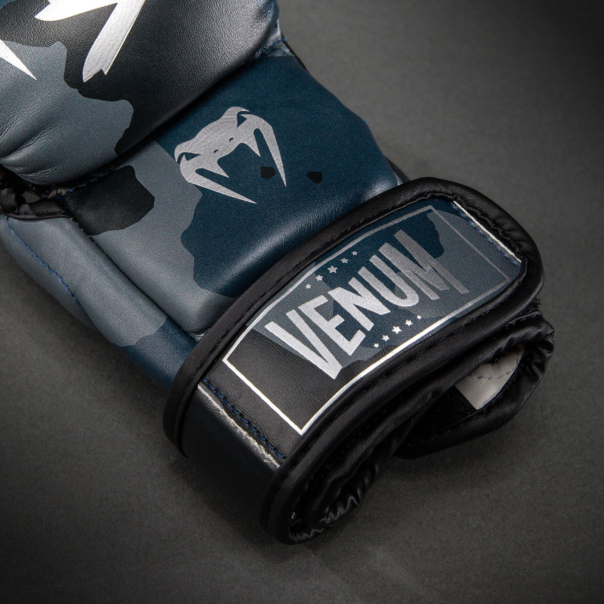 Venum Elite Guanti da Sparring - Blu Navy Scuro/Blu
