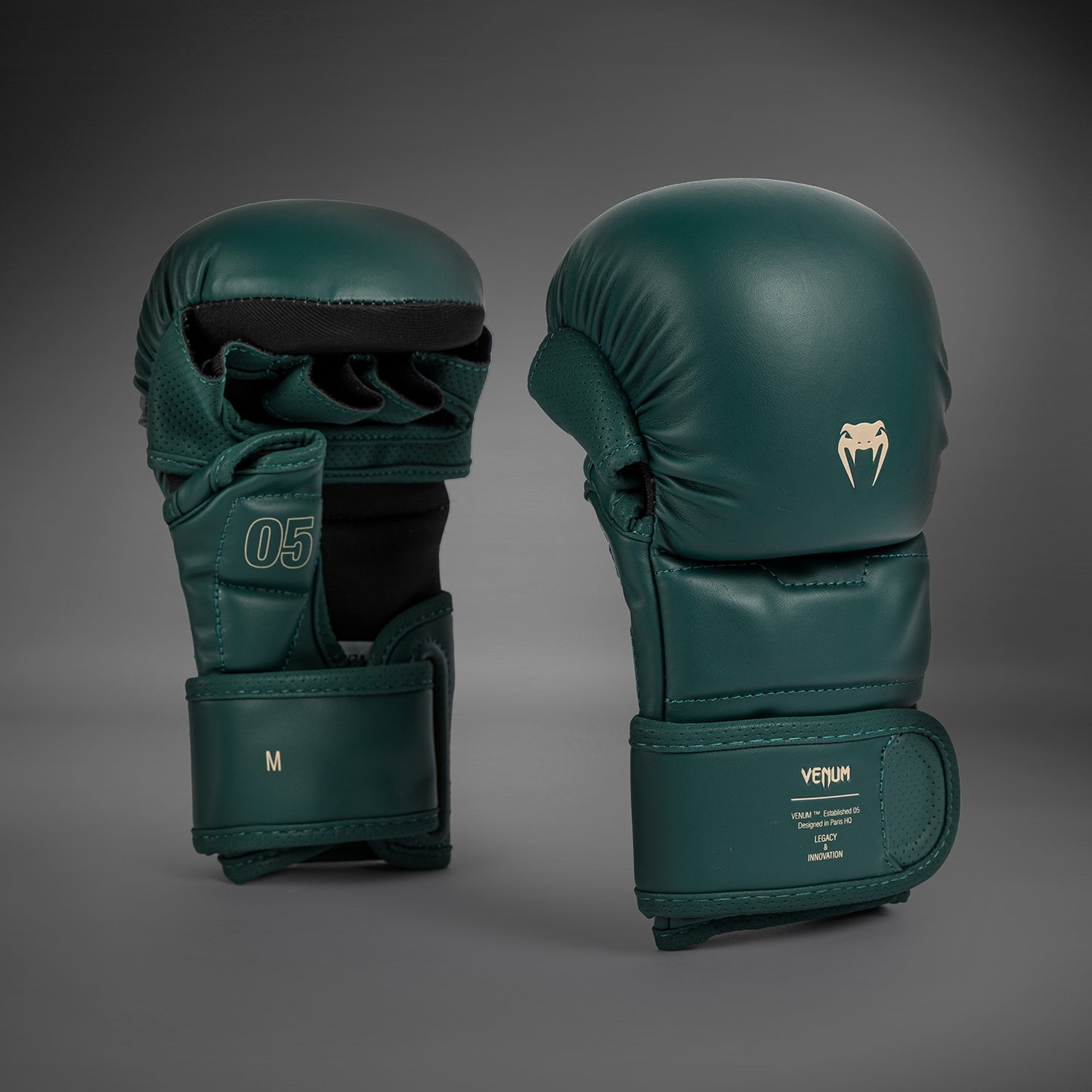 Venum Impact Evo Guanti da Sparring MMA - Verde Smeraldo