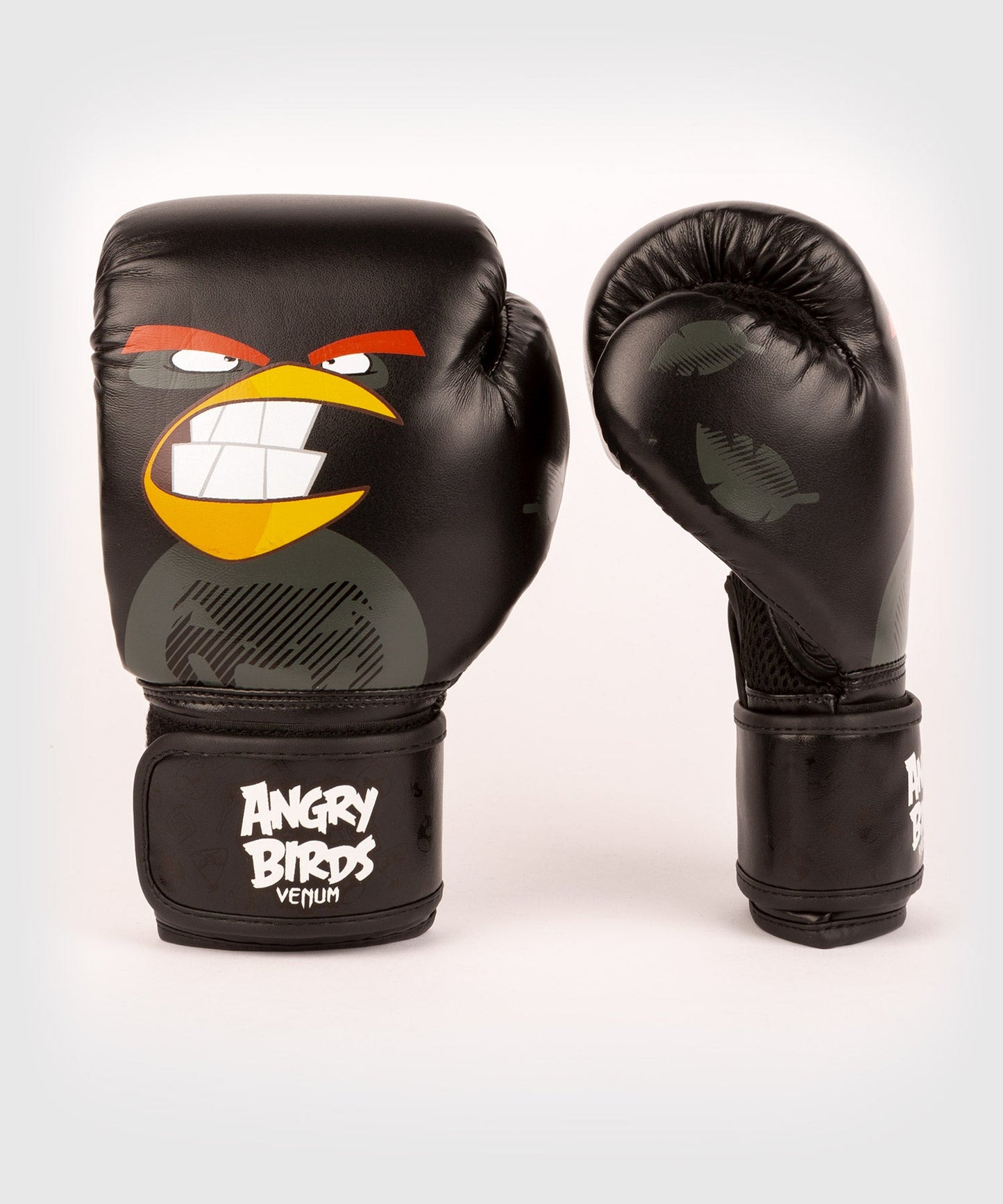 Guantoni da boxe Venum x Angry Birds - Per bambini - Nero