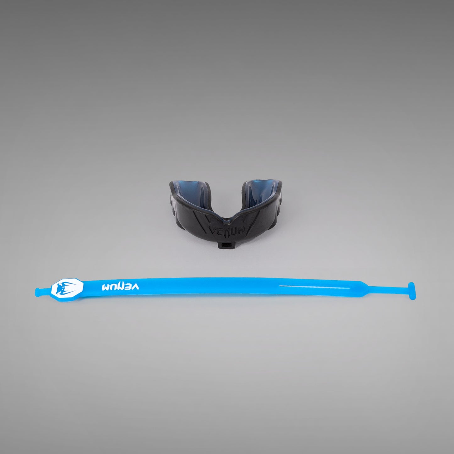 Venum Challenger Paradenti con cinghia/senza cinghia - Nero/Blu