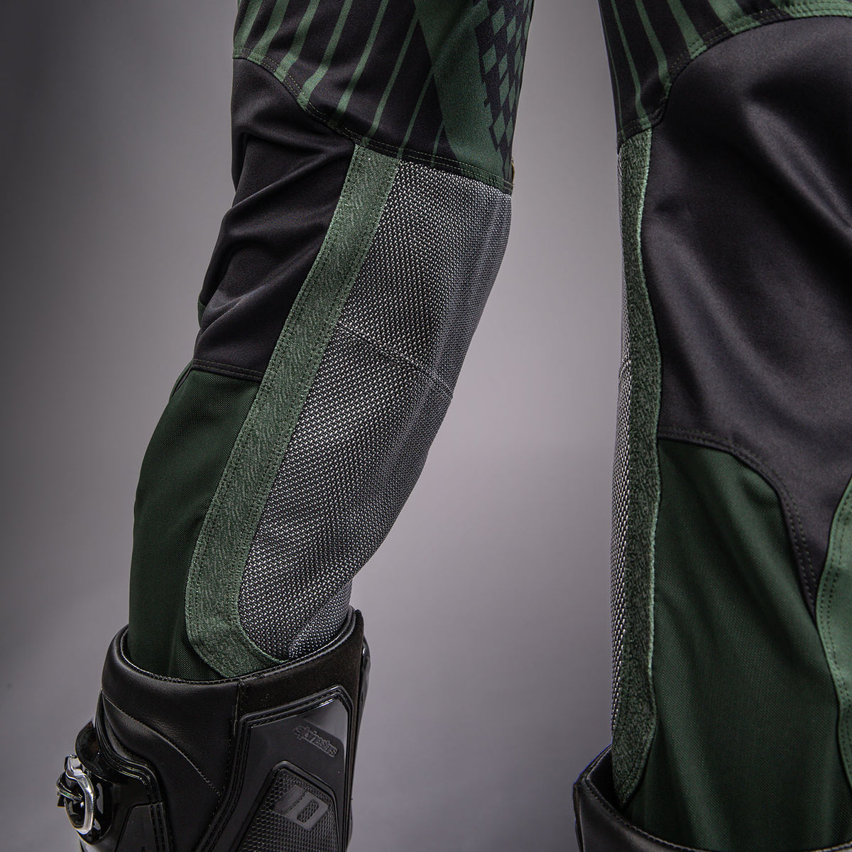 Venum MX Challenger Pantaloni da Motorsports - Nero/Verde/Oro