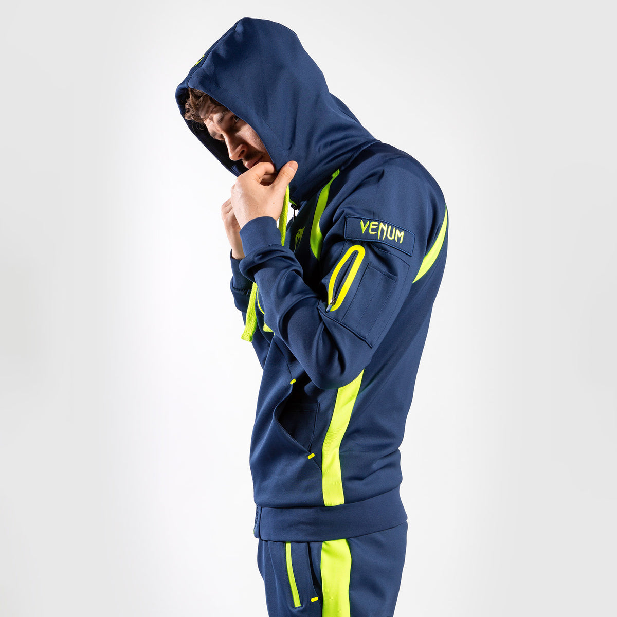 Venum Origins Felpa con Cappuccio Loma Edition - Blu/Giallo