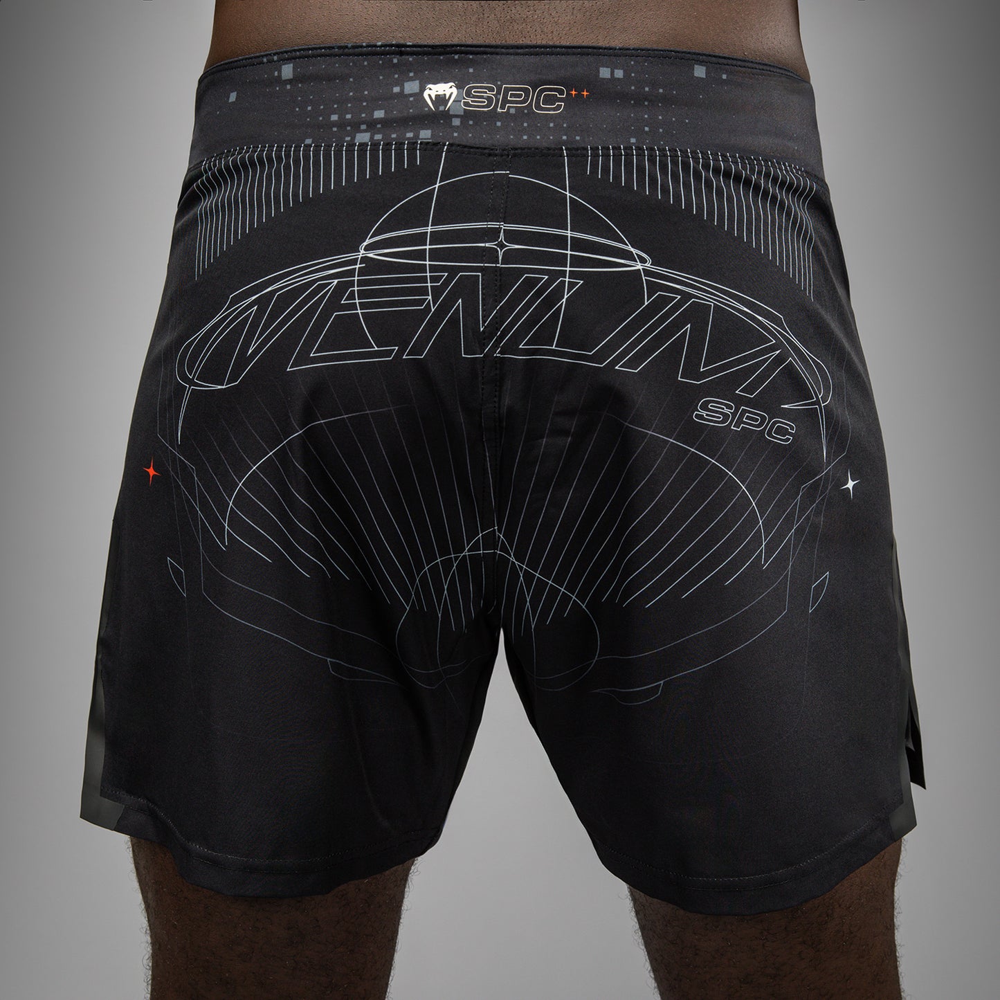 Venum Eclipse Pantaloncini da combattimento – Nero/Avorio