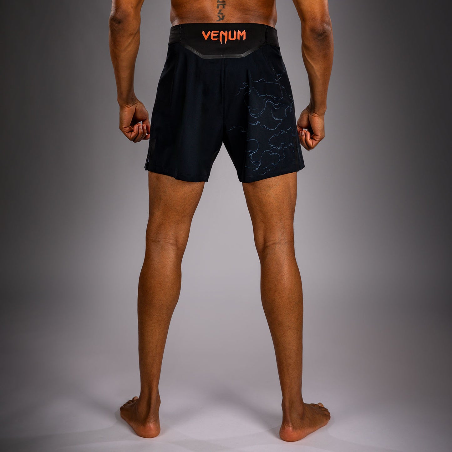 Venum Thunder Dragon Pantaloncini da Combattimento – Nero/Grigio/Rame