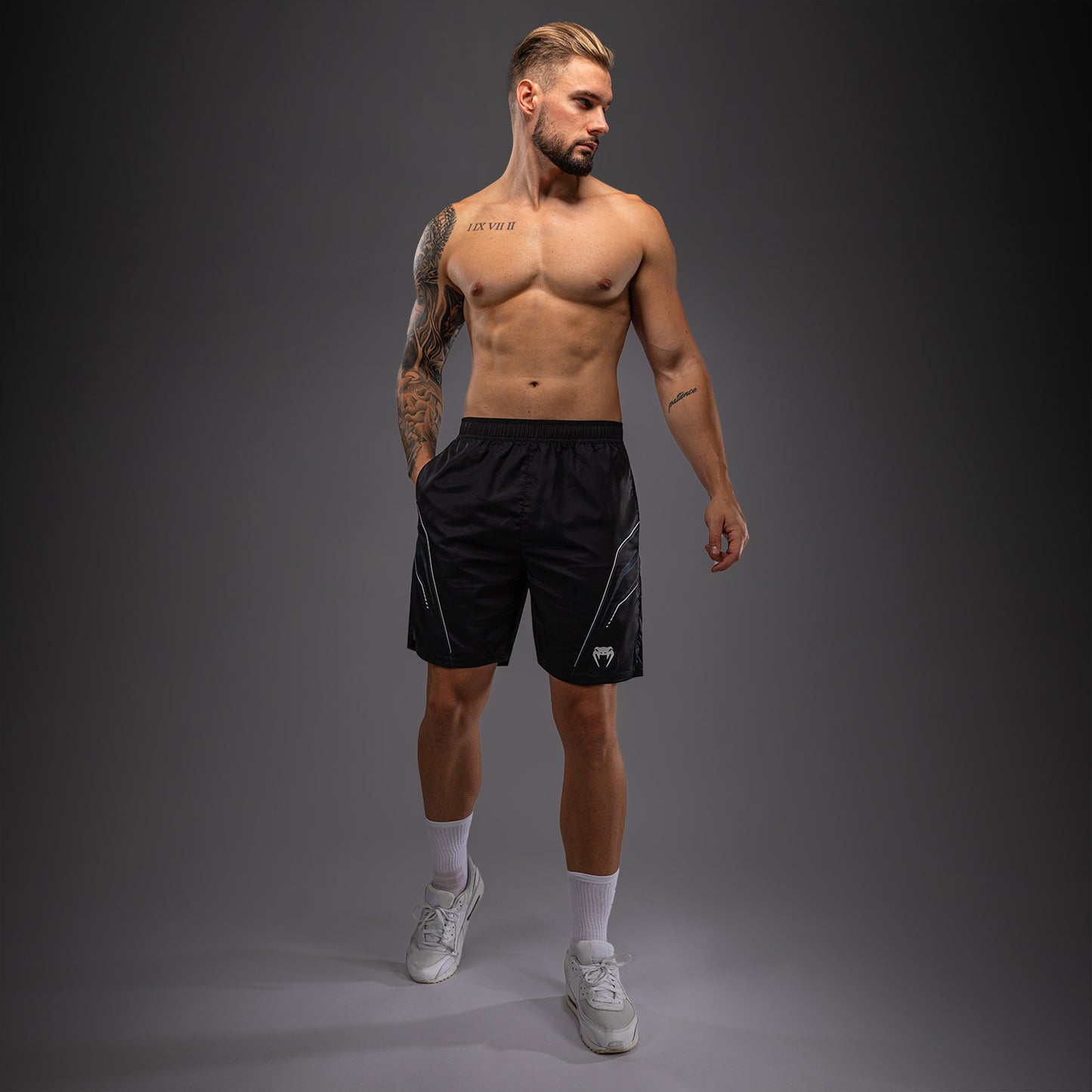 Venum Streamline Maglietta Dry Tech – Nero/Bianco