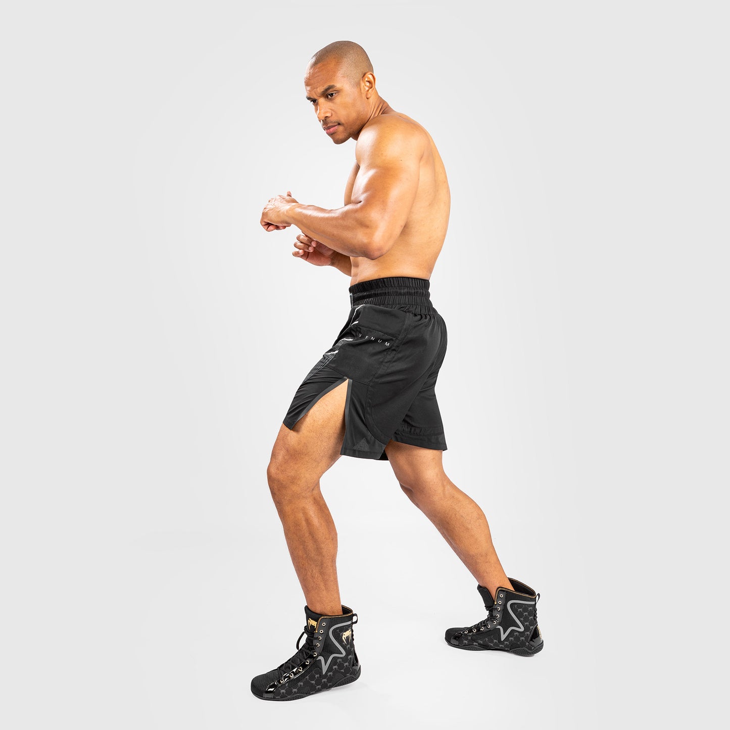 Venum Biomecha Pantaloncini da Boxe – Nero/Grigio
