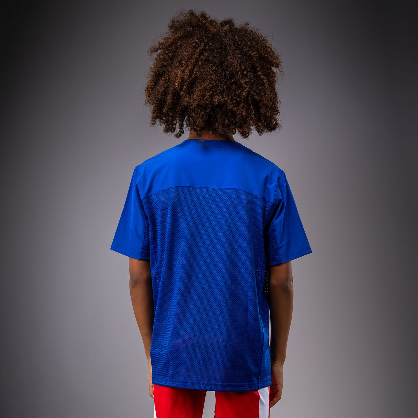 Venum Elite Football Maglietta da calcio a maniche corte per Bambini - Blu Reale