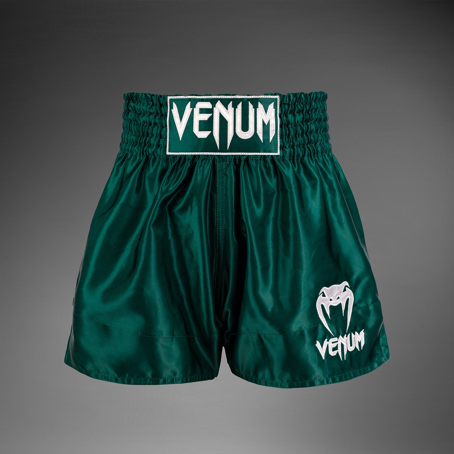 Venum Classic Pantaloncini da Muay Thai - Verde bosco