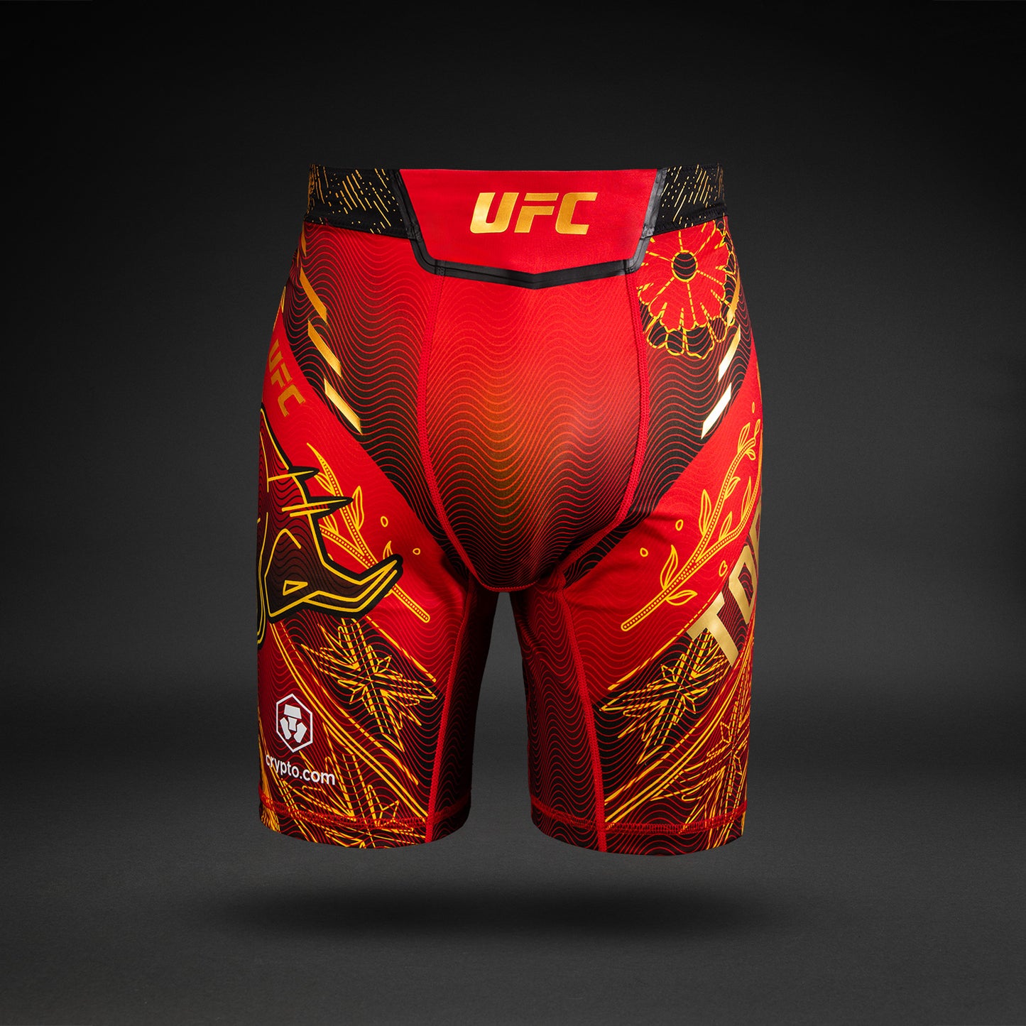 UFC Unrivaled by Venum Ilia Topuria Pantaloni Vale Tudo Uomini - Rosso