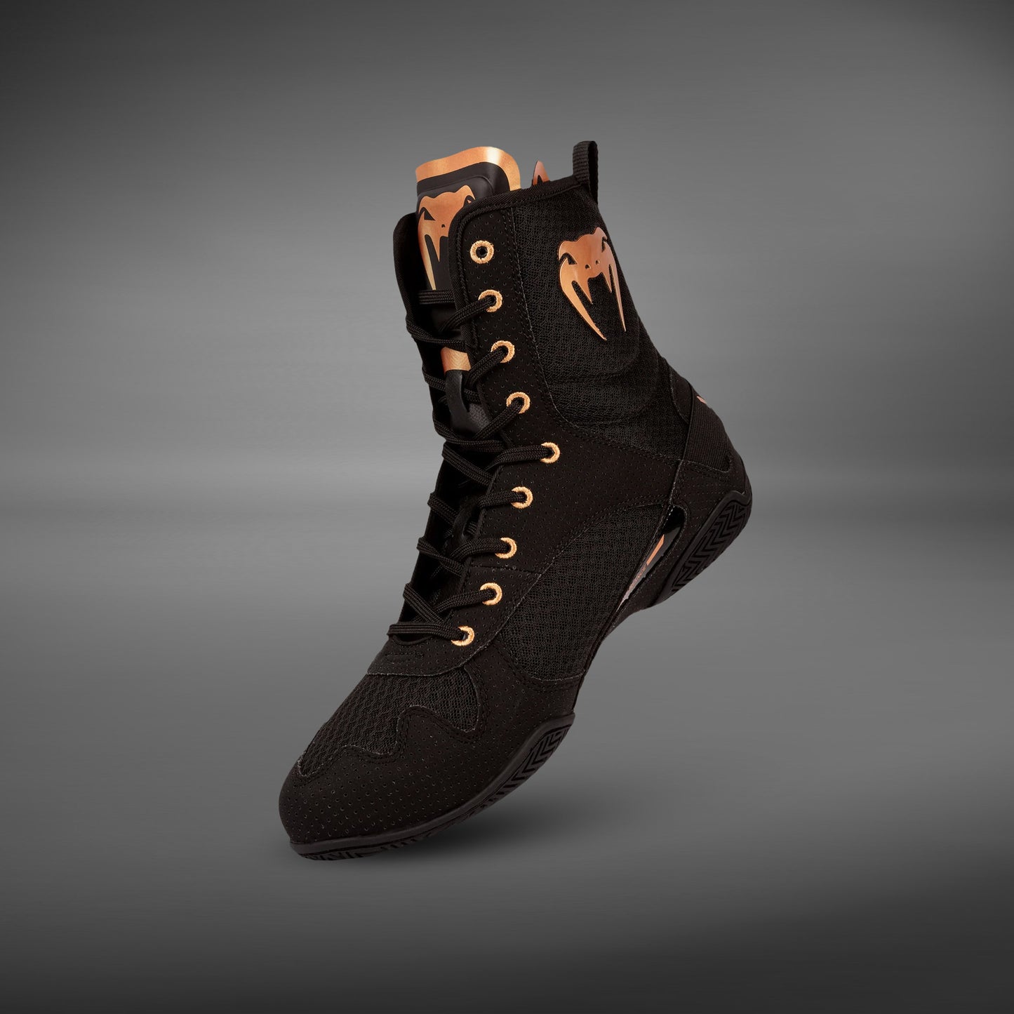 Venum Elite Scarpe da boxe - Nero/Bronzo