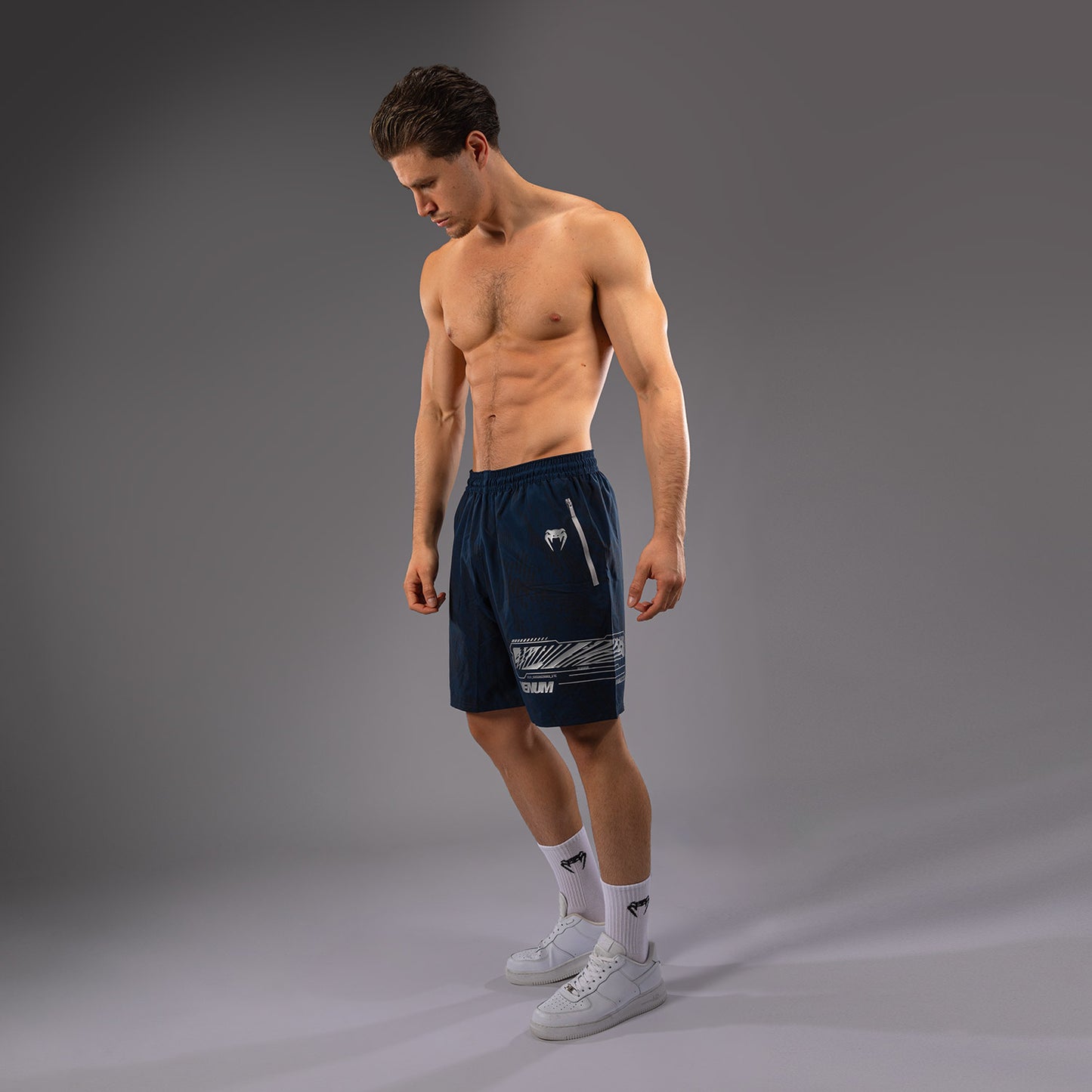 UFC Fusion by Venum Fight Week Shorts Performance per Uomo - Blu oceanico