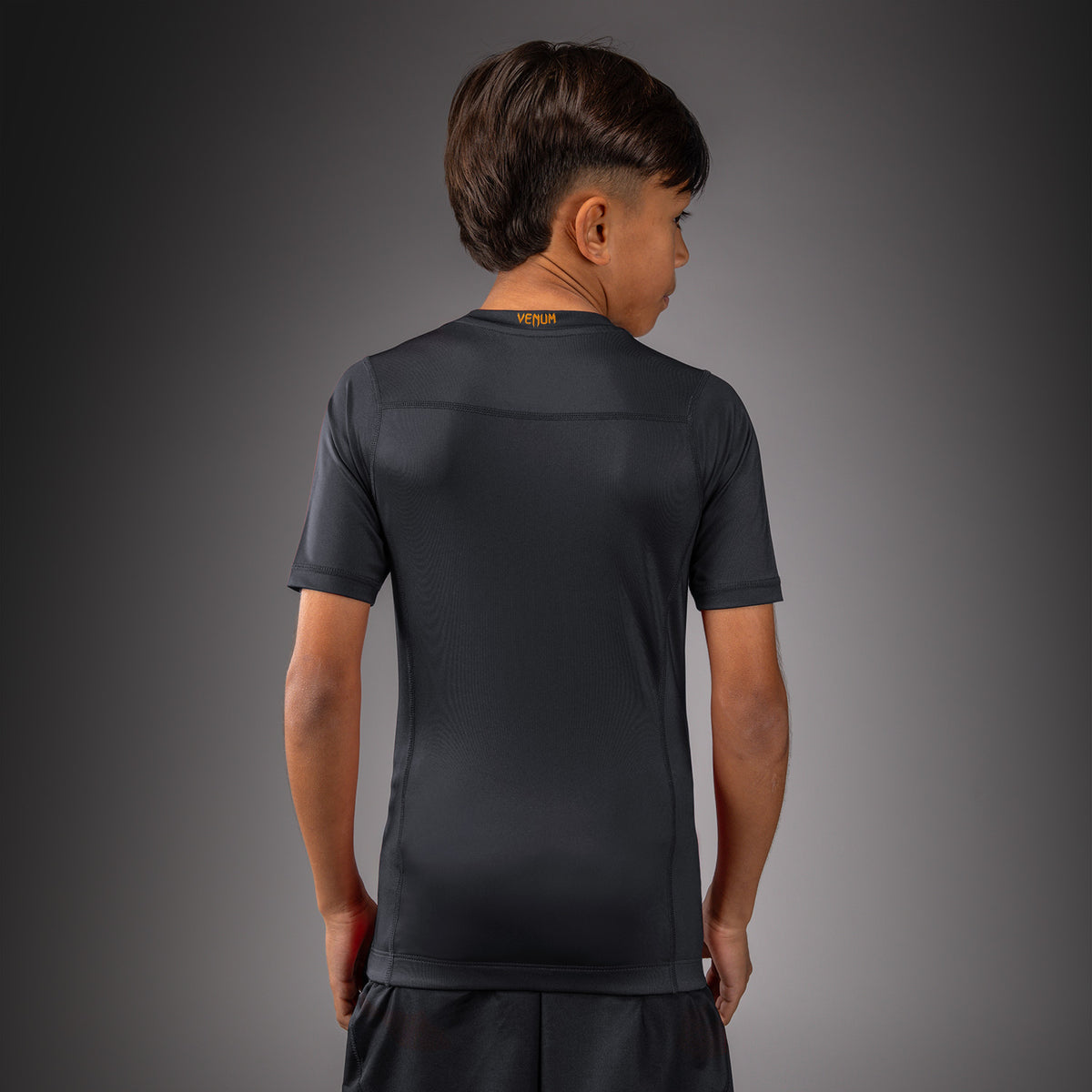 Venum Attack Rashguard a maniche corte per bambini - Nero/Oro