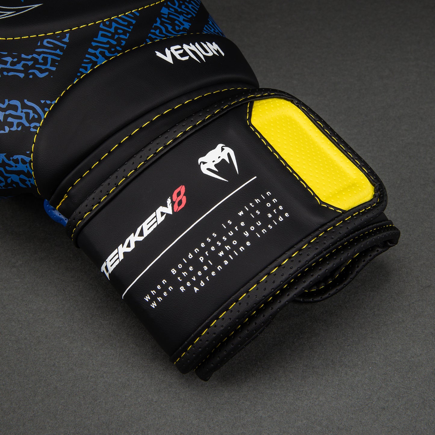Venum x TEKKEN 8 Guantoni da Boxe - King - Nero/Giallo