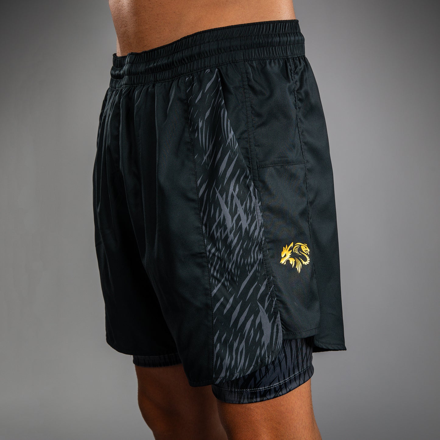 Venum x Chimaev Pantaloncini da Allenamento - Nero/Grigio
