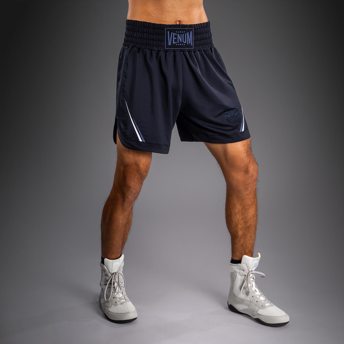 Venum G-Core Pantaloncini da Boxe - Blu Navy/Bianco