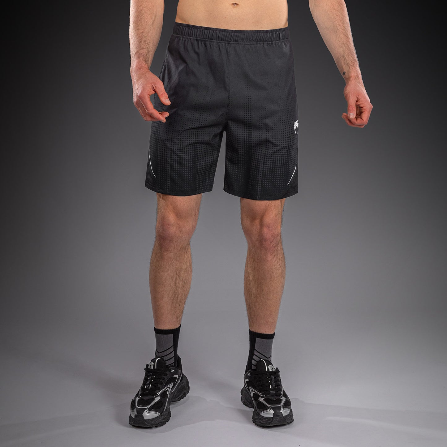 Venum Stealth Pantaloncini da Allenamento – Nero/Bianco
