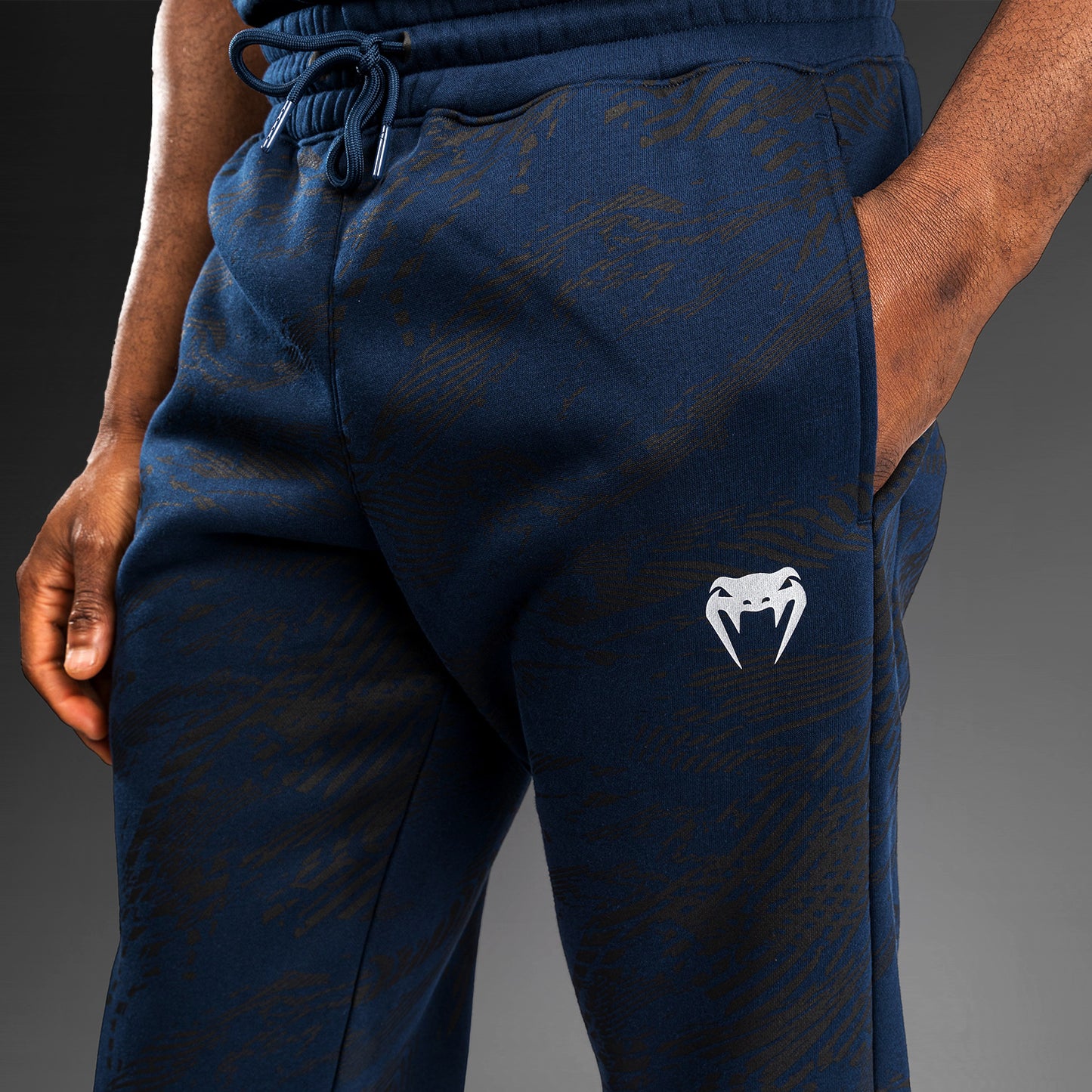 UFC Fusion by Venum Fight Week Pantaloni in Cotone per Uomo - Blu oceanico