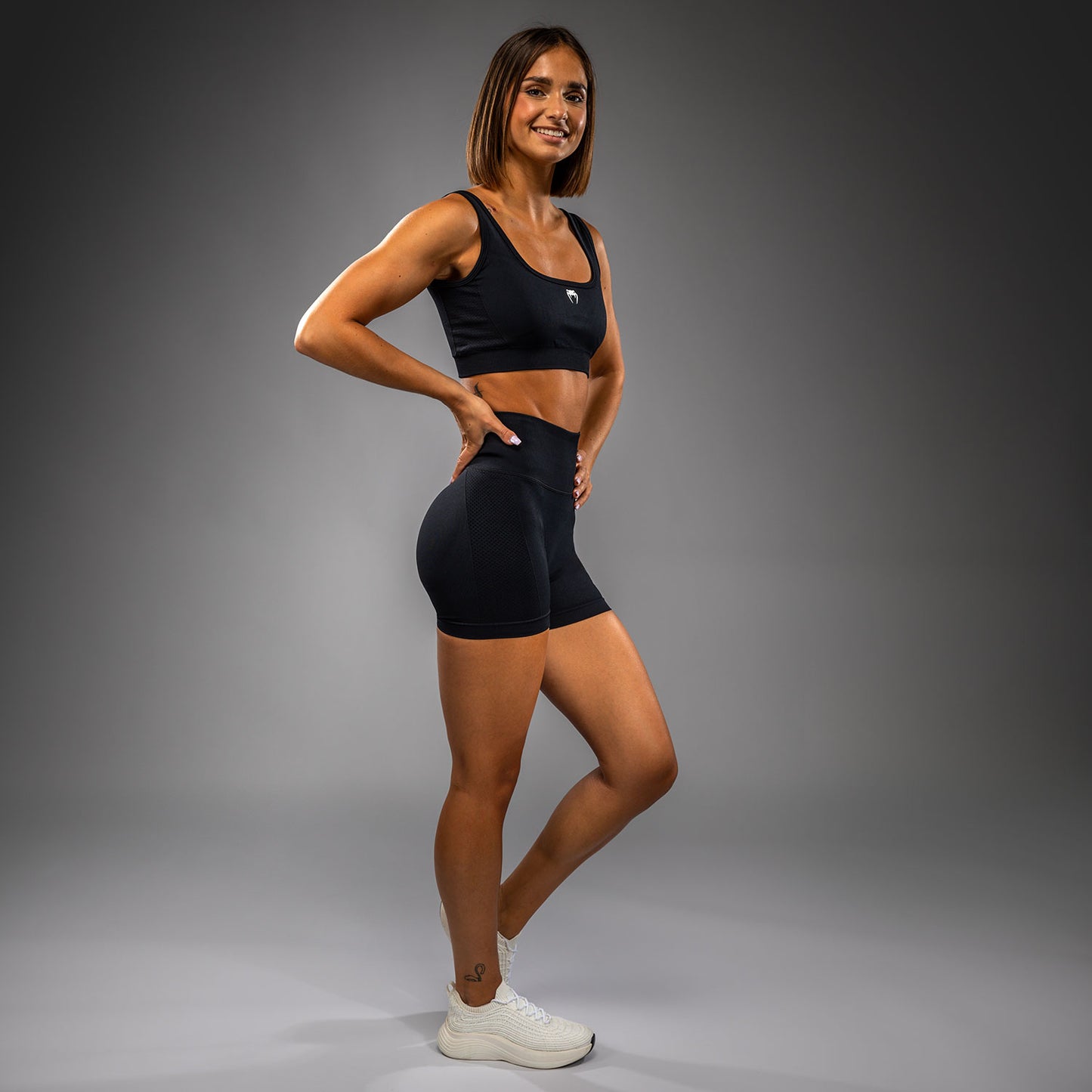 Venum Sculpt Pantaloncini Vale Tudo – Nero/Bianco