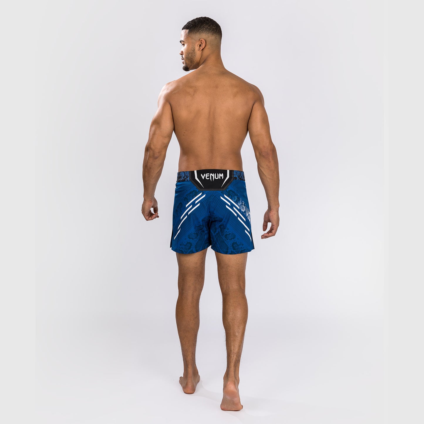Pantaloncini da combattimento UFC Adrenaline by Venum personalizzati Authentic Fight Night Uomo - Short Fit - Blu