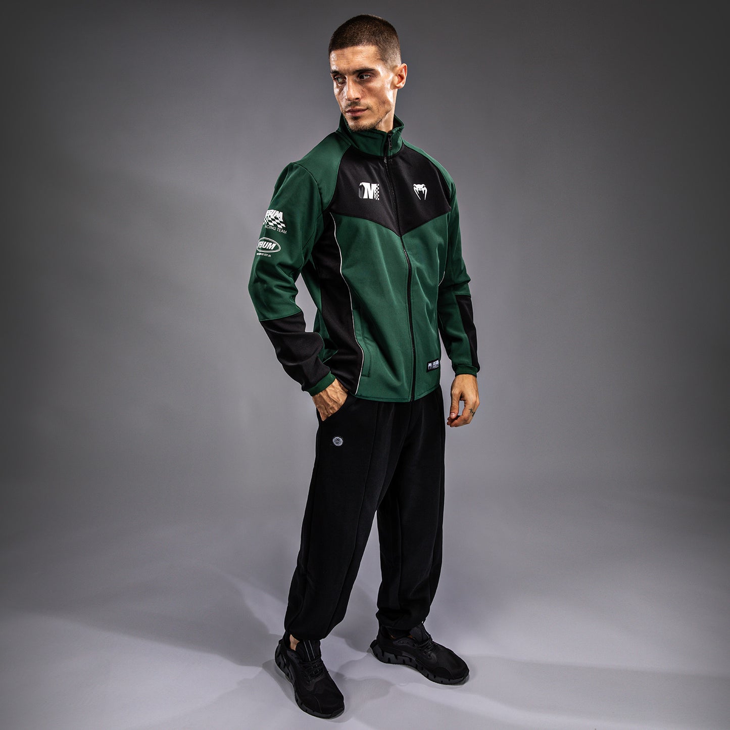 Venum Motorsport Giacca Softshell - Foresta Profonda