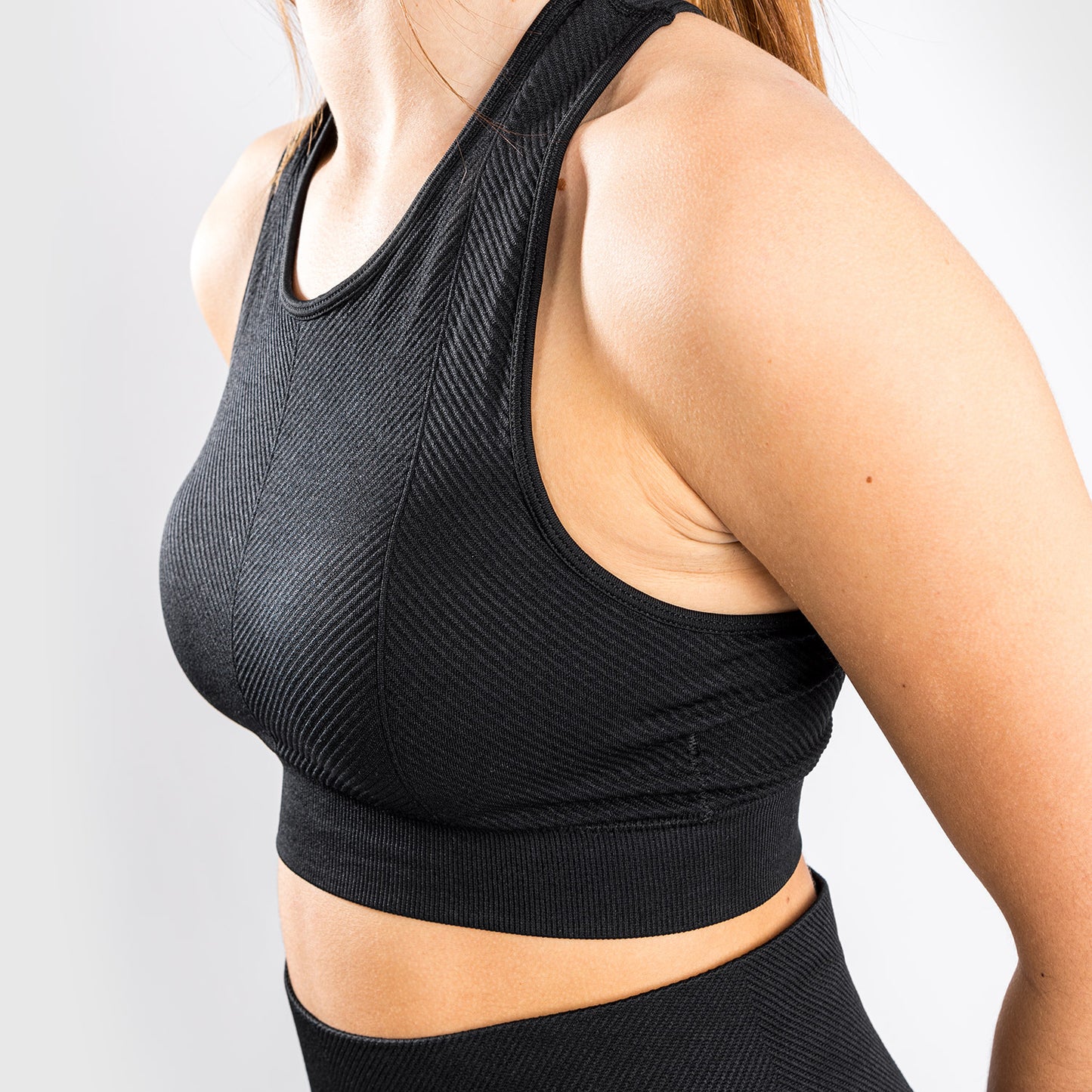 Reggiseno sportivo Venum Sparring Seamless - Nero