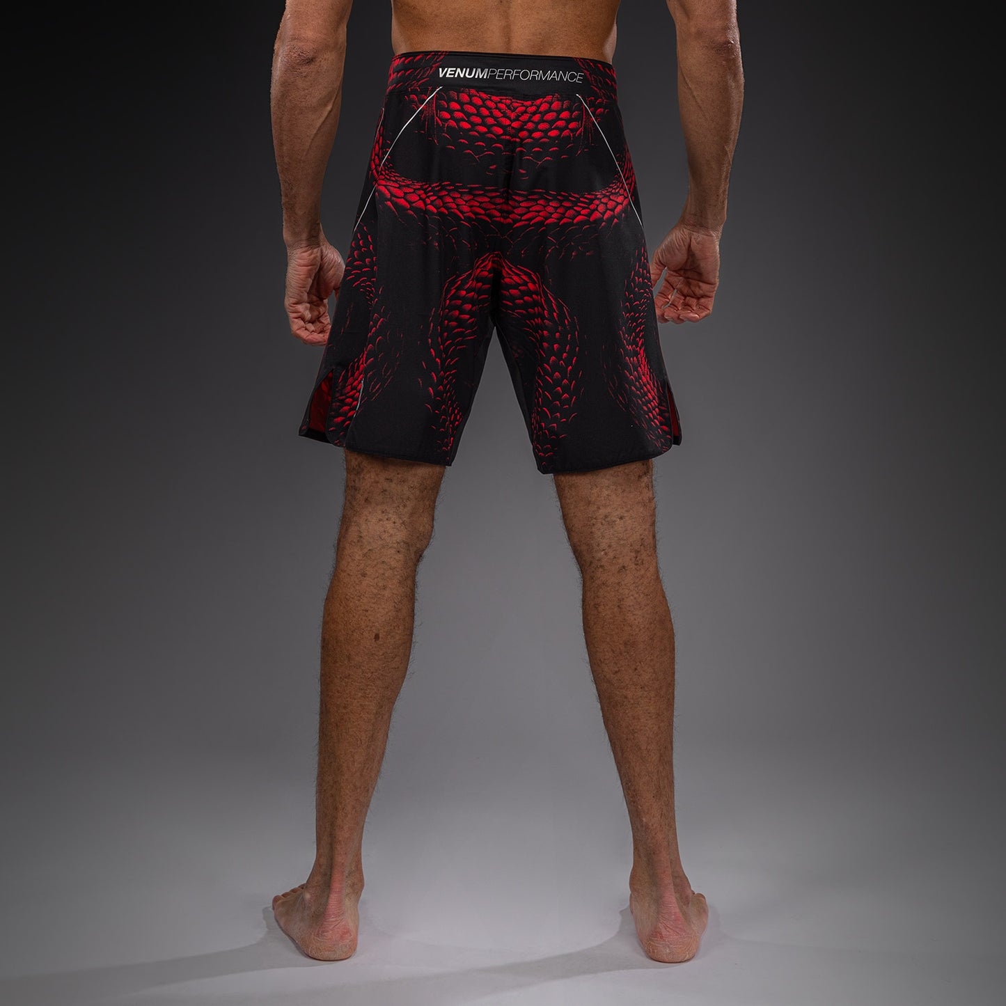 Venum Matupa Pantaloncini da Combattimento - Nero/Rosso/Argento