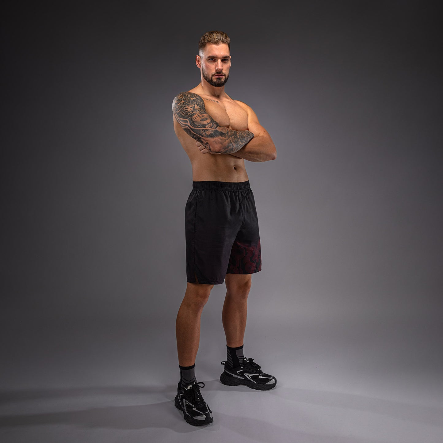 Venum Spectre Pantaloncini da Allenamento – Nero/Rosso