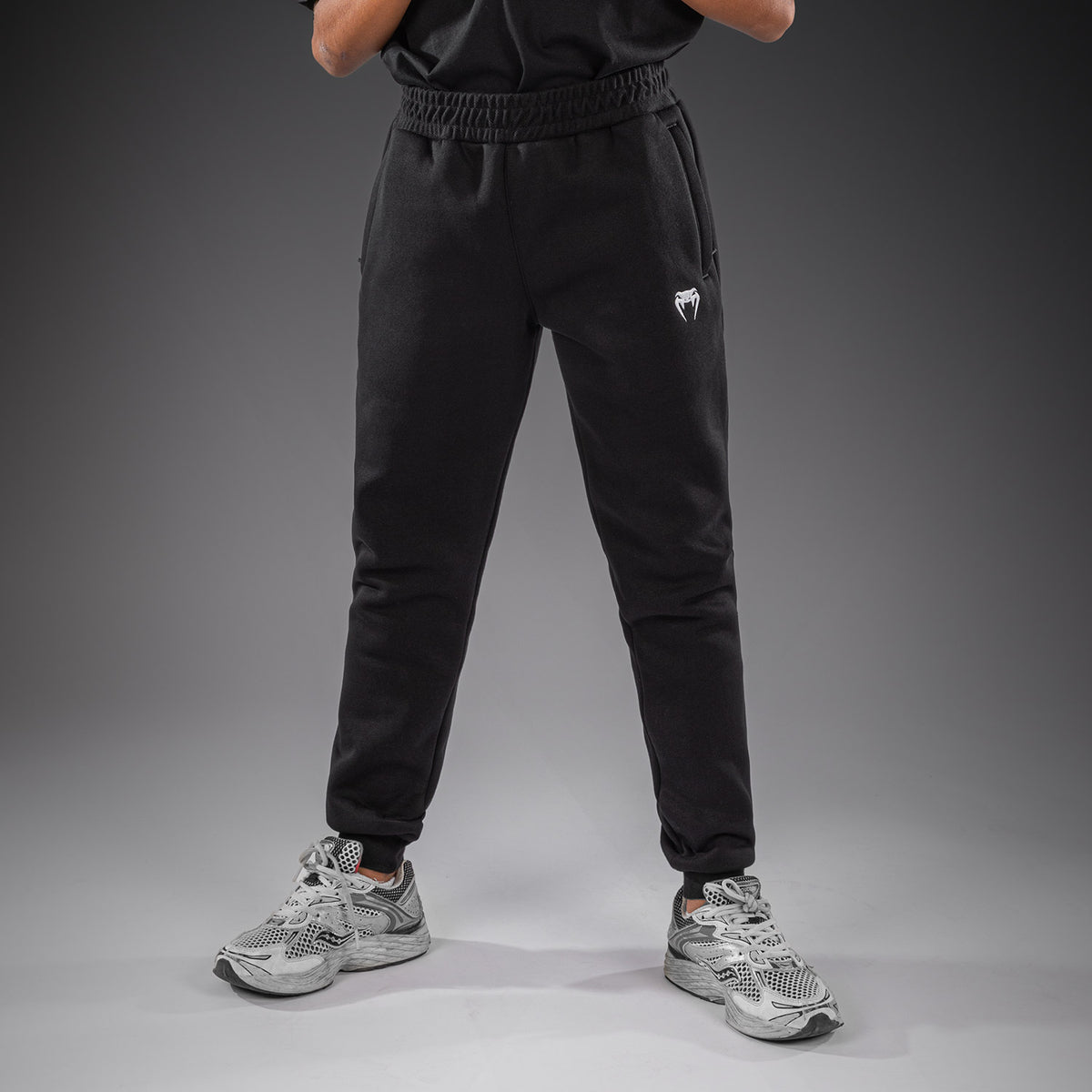 Venum Attack Fleece & Weave Pantaloni jogger per bambini - Nero
