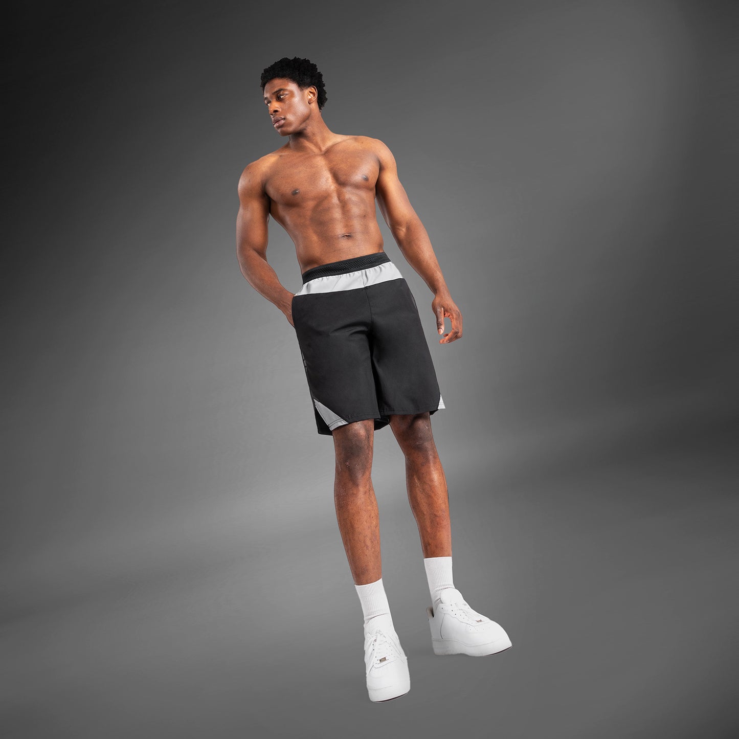 Venum Tempest Pantaloncini da allenamento Uomo - Nero/Grigio