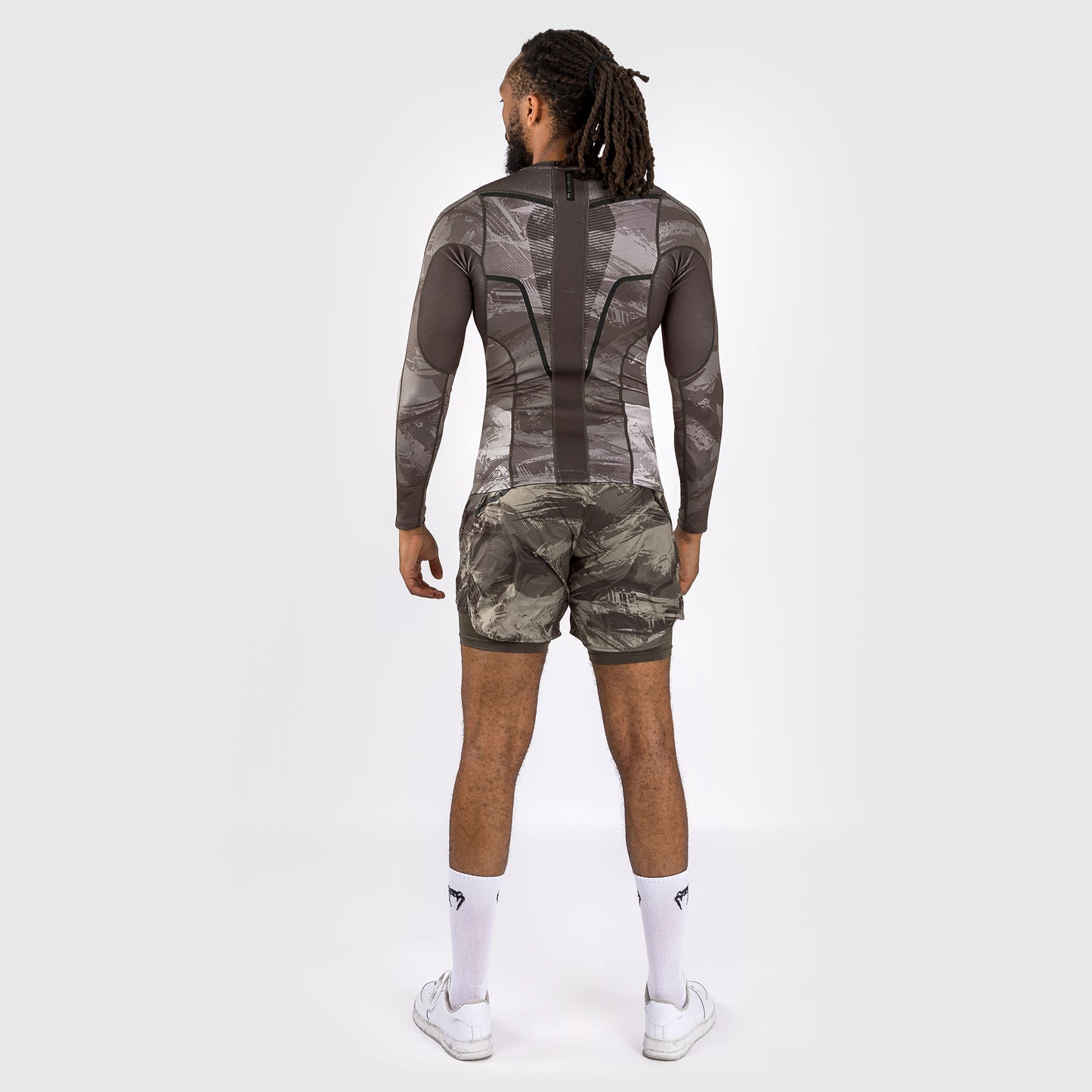 Venum Electron 3.0 Rashguard a maniche longhe - Sabbia