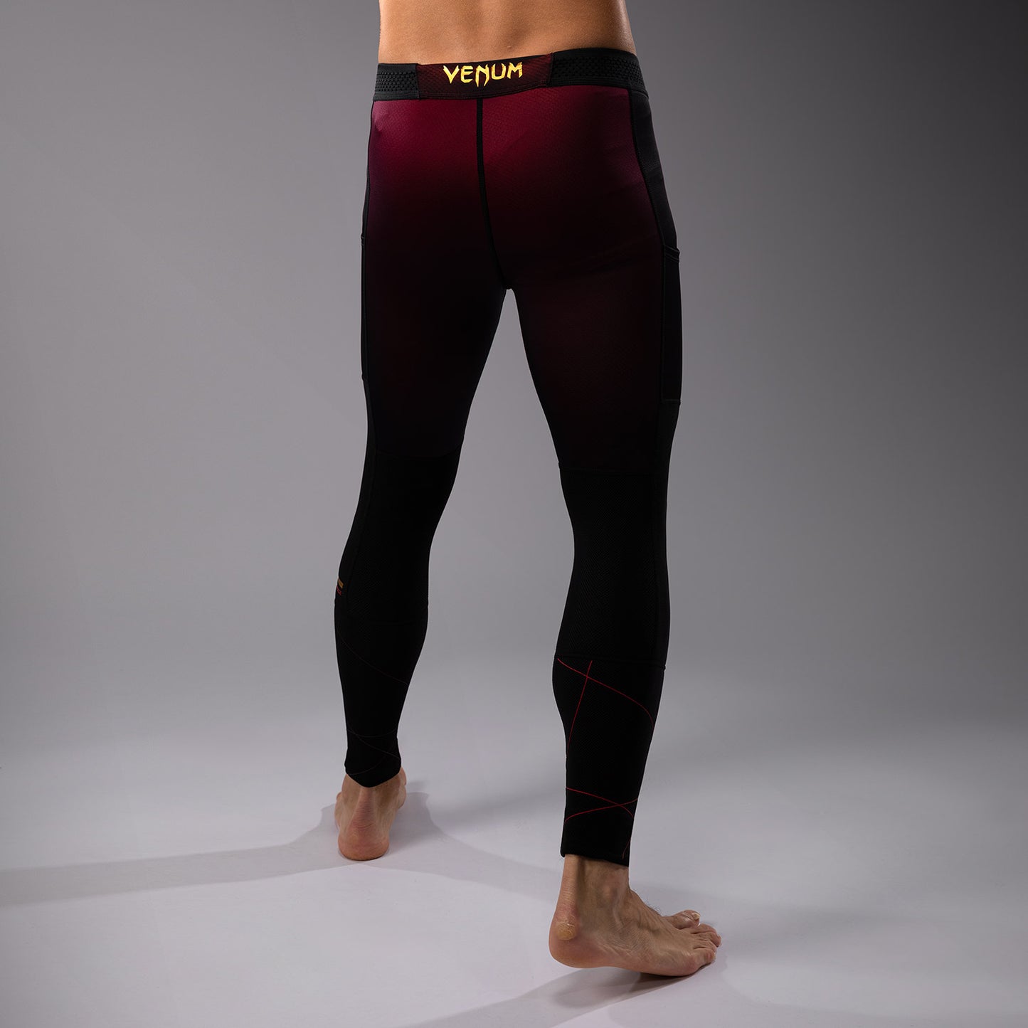 Venum Tactical XT Pantaloni a compressione - nero/bordeaux/oro