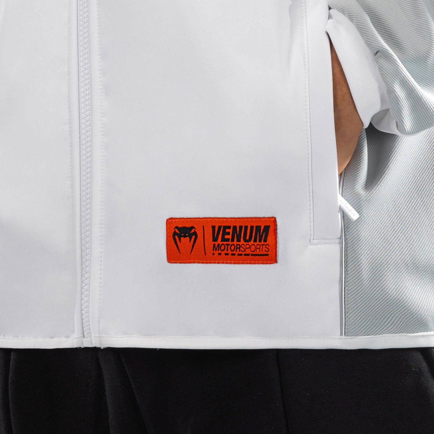 Venum Motorsport Giacca Softshell - Bianco Neve
