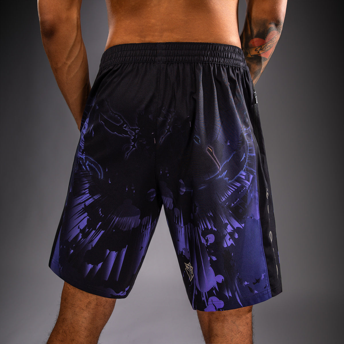 Jujutsu Kaisen x Venum Gojo Pantaloncini da Allenamento – Viola