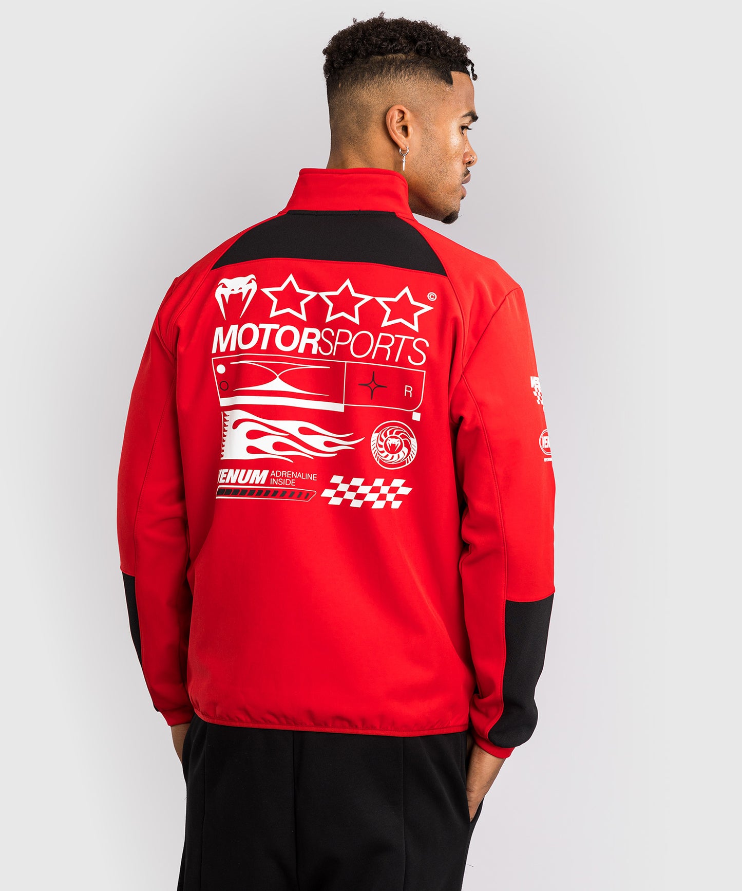 Venum Motorsport Giacca Softshell - Rosso Racer