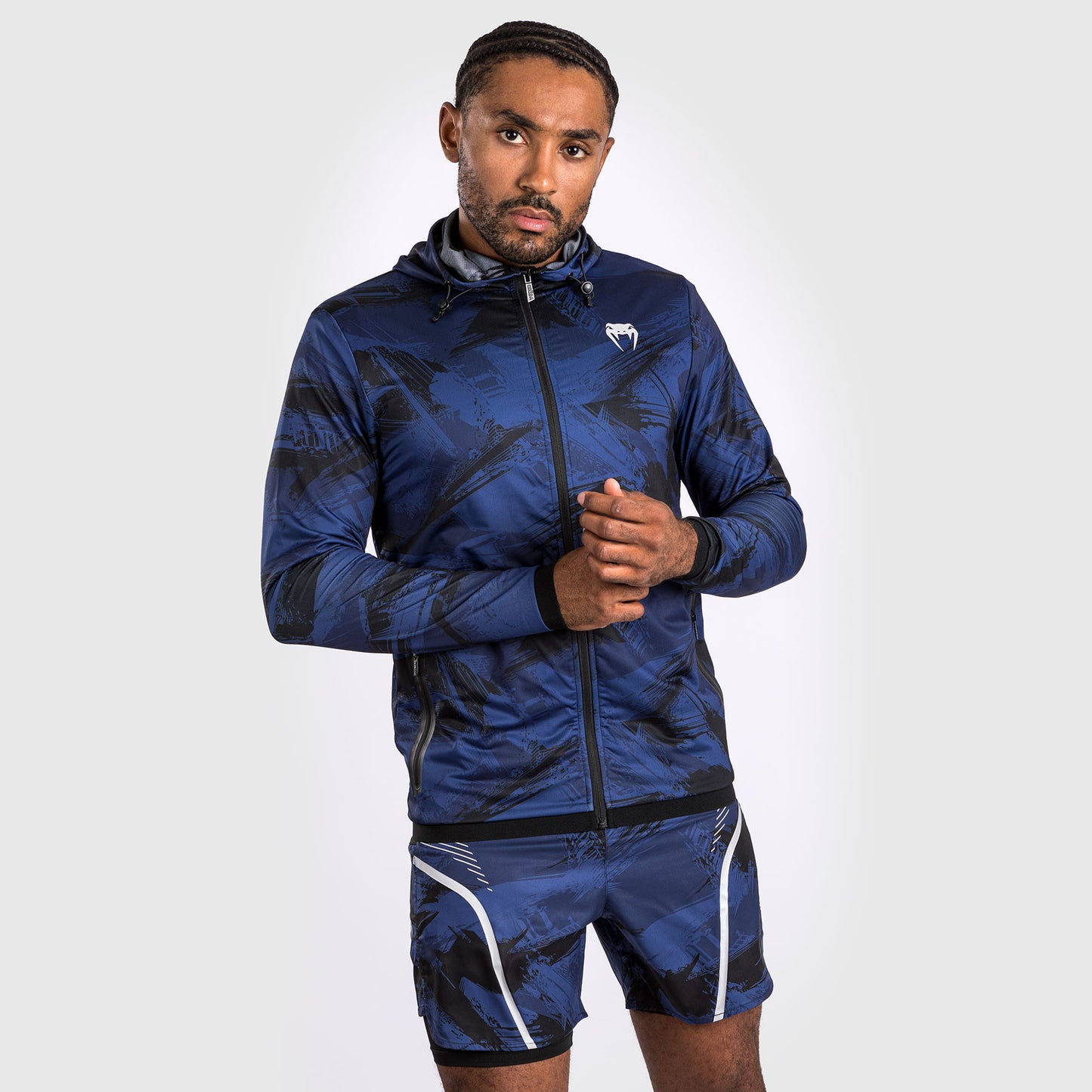 Venum Electron 3.0 Felpa con cappuccio - Blu navy