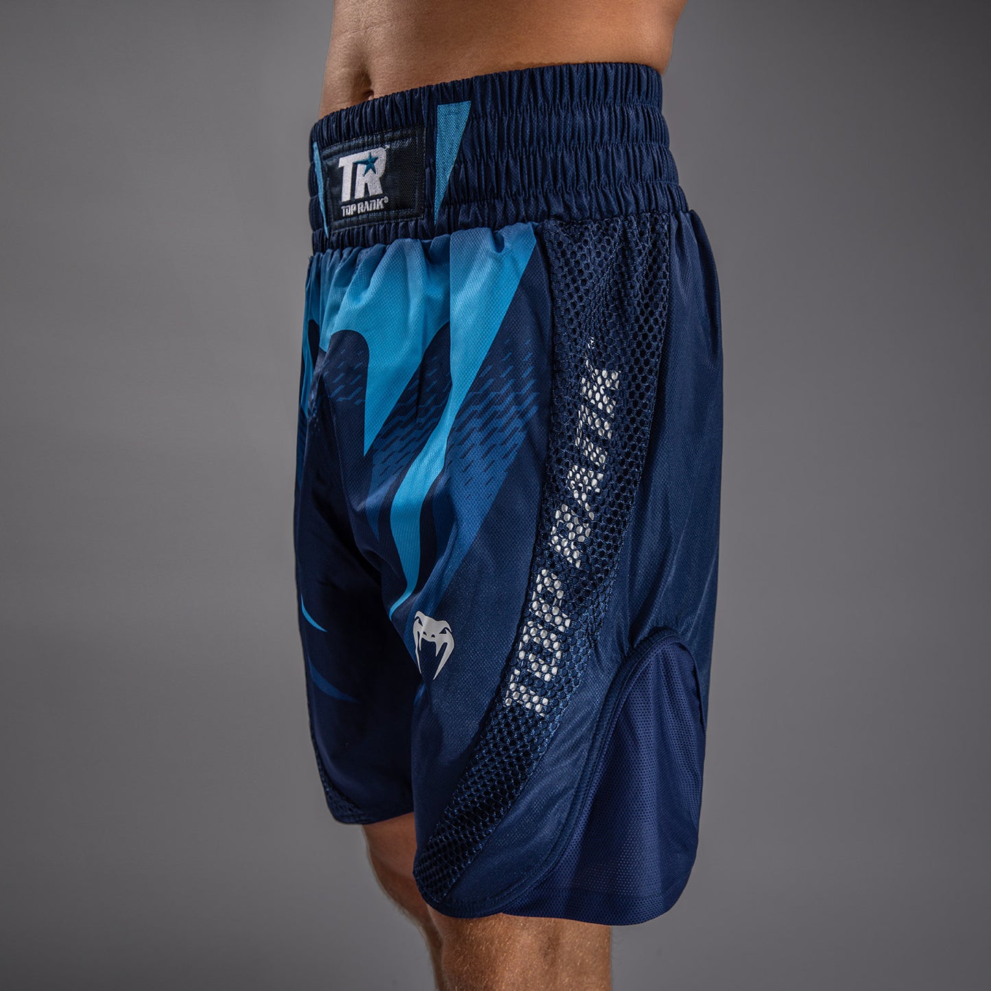 Venum x Top Rank Original Pantaloncini da Boxe da Uomo - Blu Navy