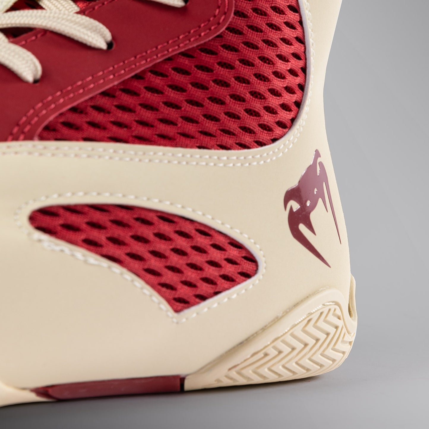 Venum Contender Scarpe da Boxe - Rosso Rubino/Avorio