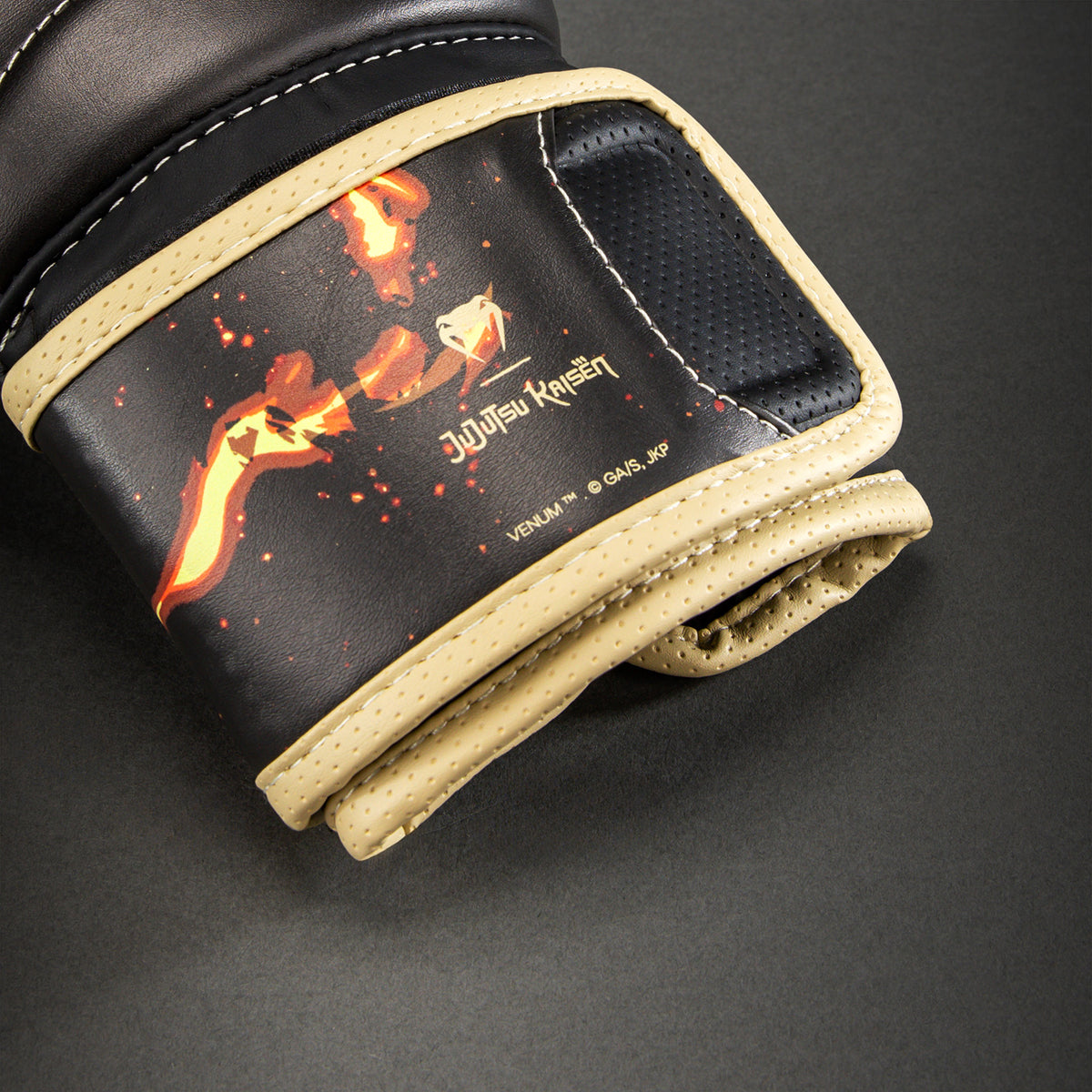 Jujutsu Kaisen x Venum Sukuna Impact Evo Guantoni da boxe – Nero/Beige Chiaro