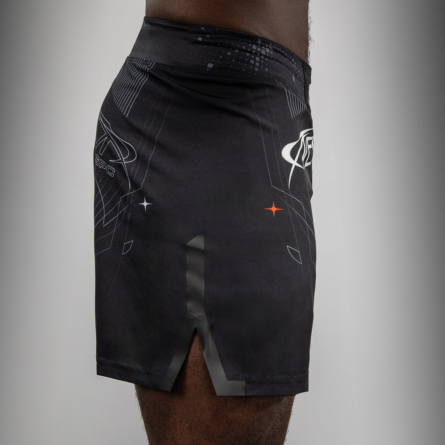 Venum Eclipse Pantaloncini da combattimento – Nero/Avorio