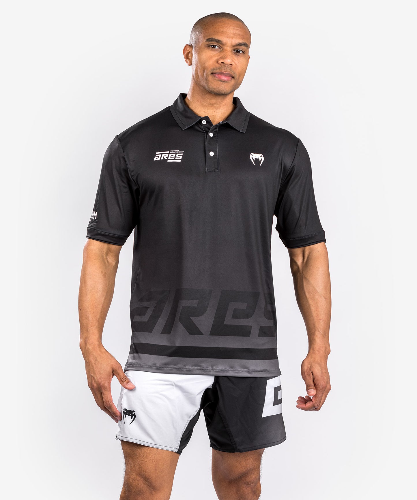 Polo Venum x Ares Dry Tech - Nero